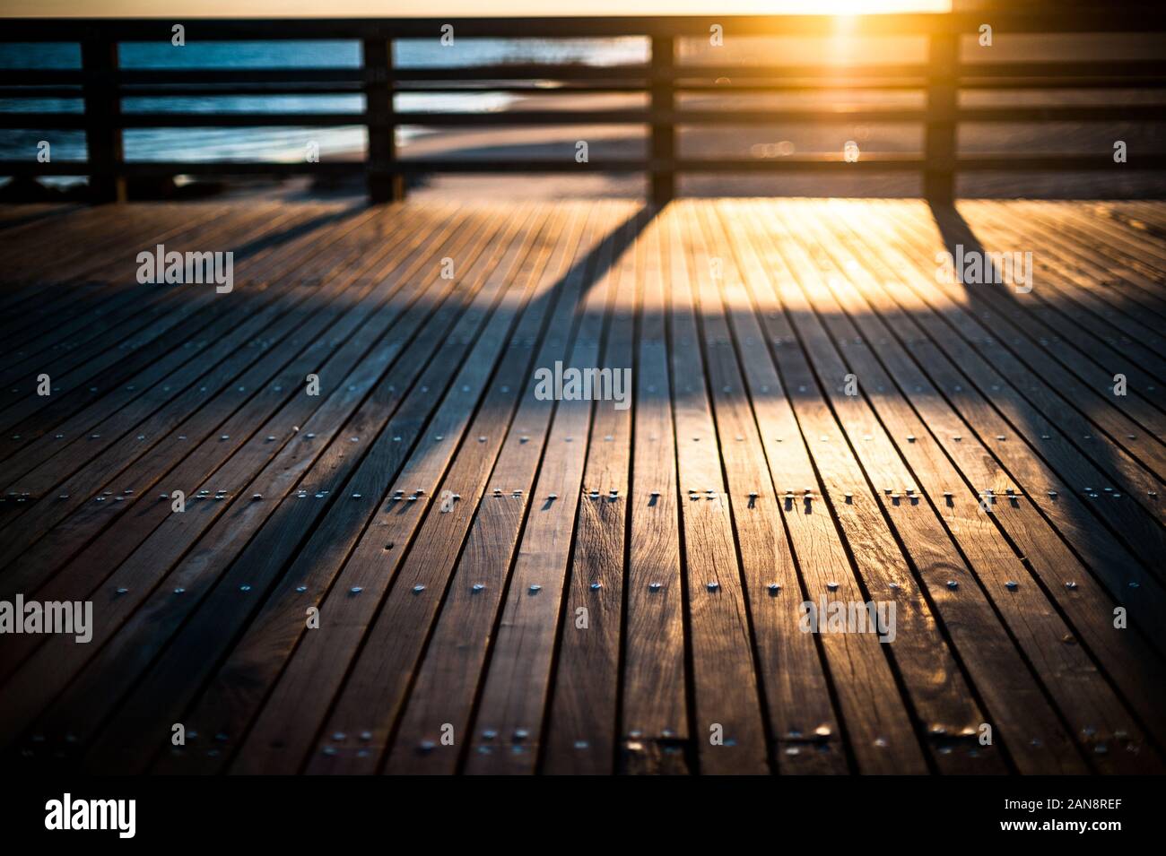 Coney island boardwalk empty hi-res stock photography and images - Alamy