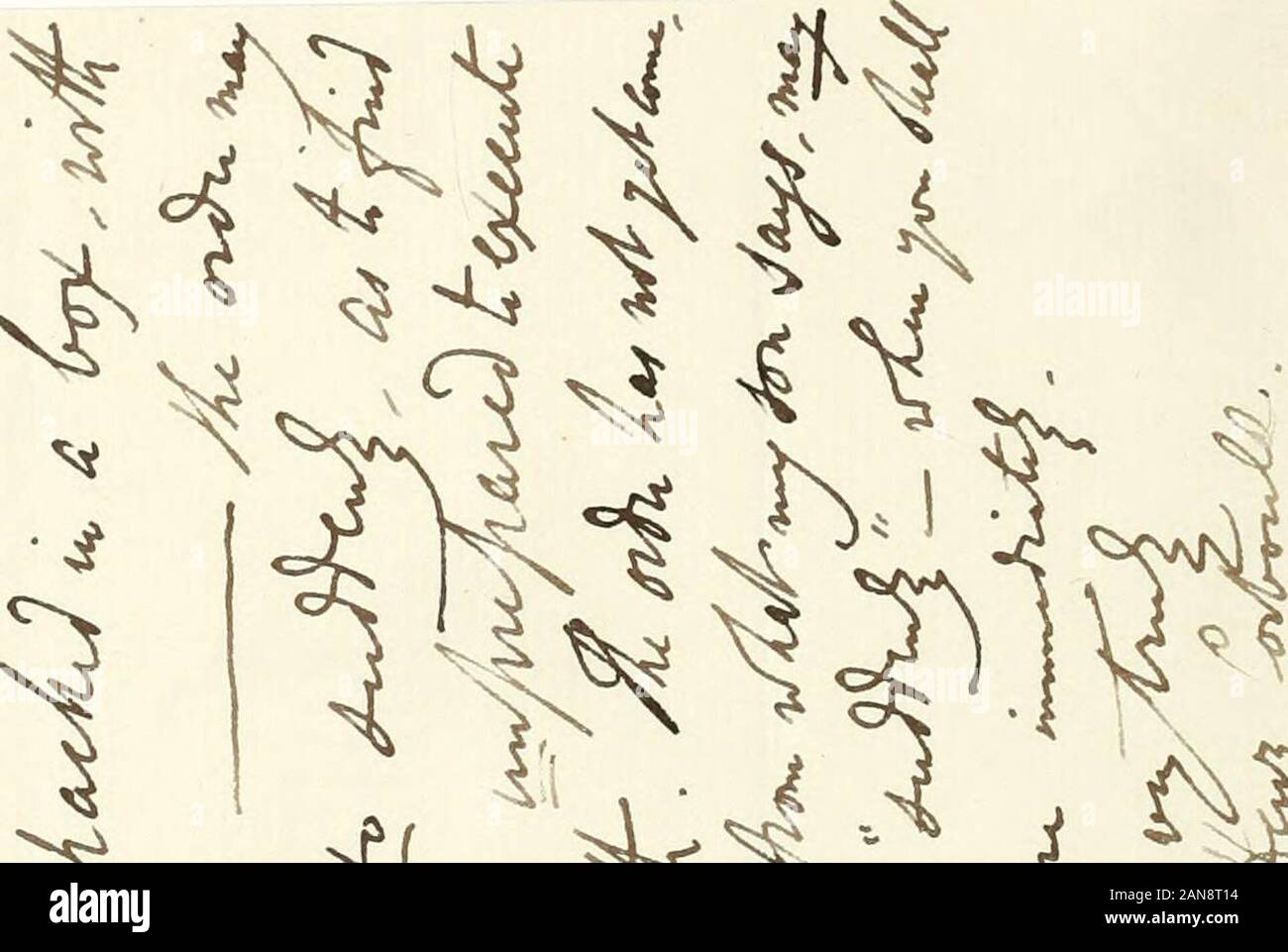 Edward Henry Corbould letters, ca1851-1882 . ^. Stock Photo