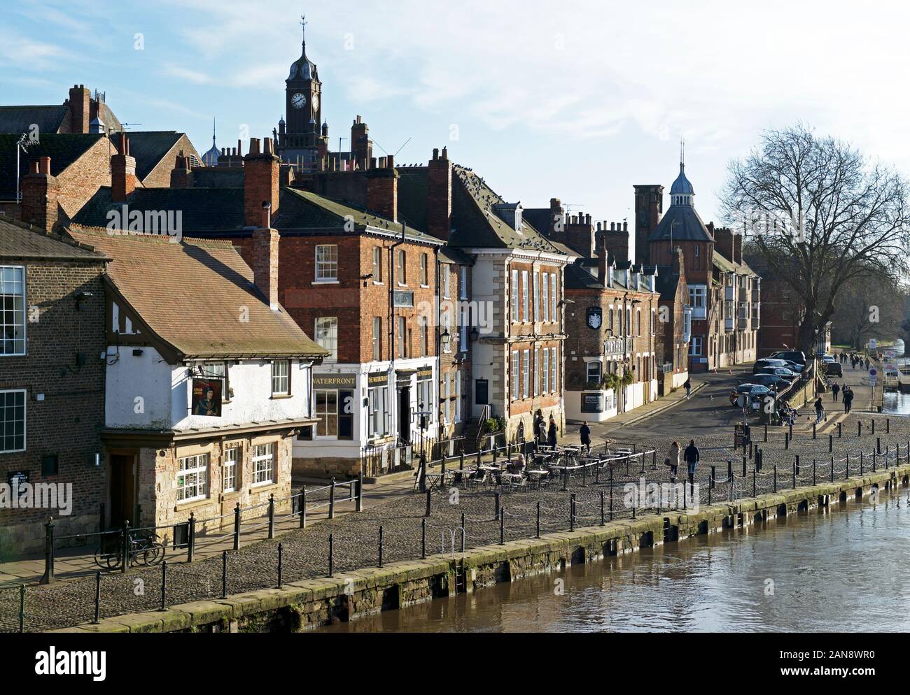 The River Ouse, York, North Yorkshire, England UK Stock Photo