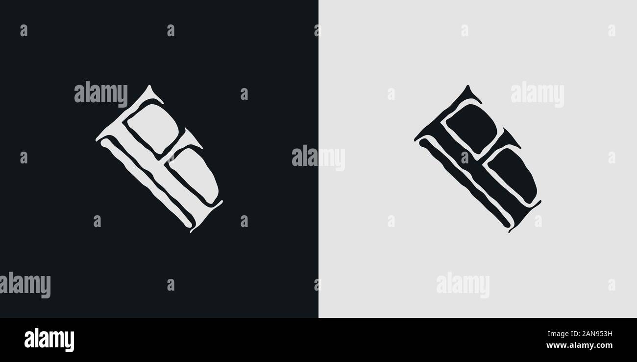 Unique logo which can help your business to grown up Stock Vector