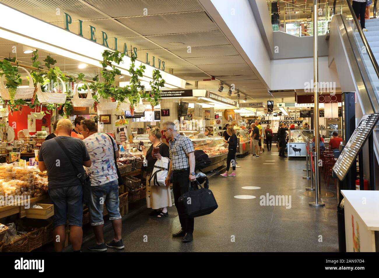 Stockholm Hötorgs Hall Stock Photo - Alamy