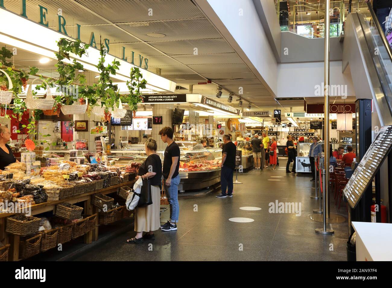Stockholm Hötorgs Hall Stock Photo - Alamy
