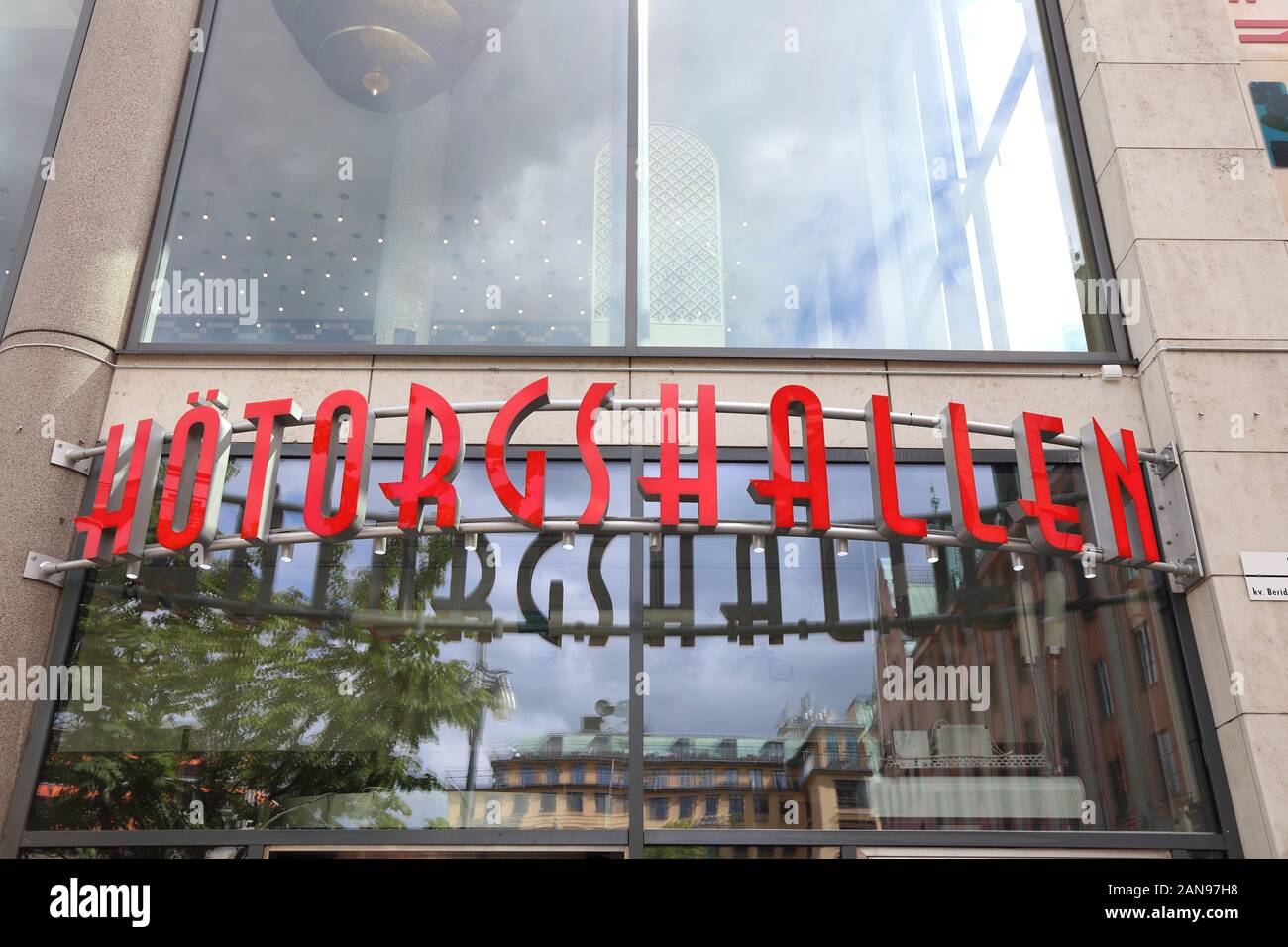 Stockholm Hötorgs Hall Stock Photo - Alamy