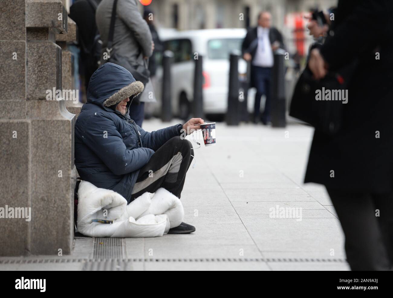 A homeless person in victoria hires stock photography and images Alamy