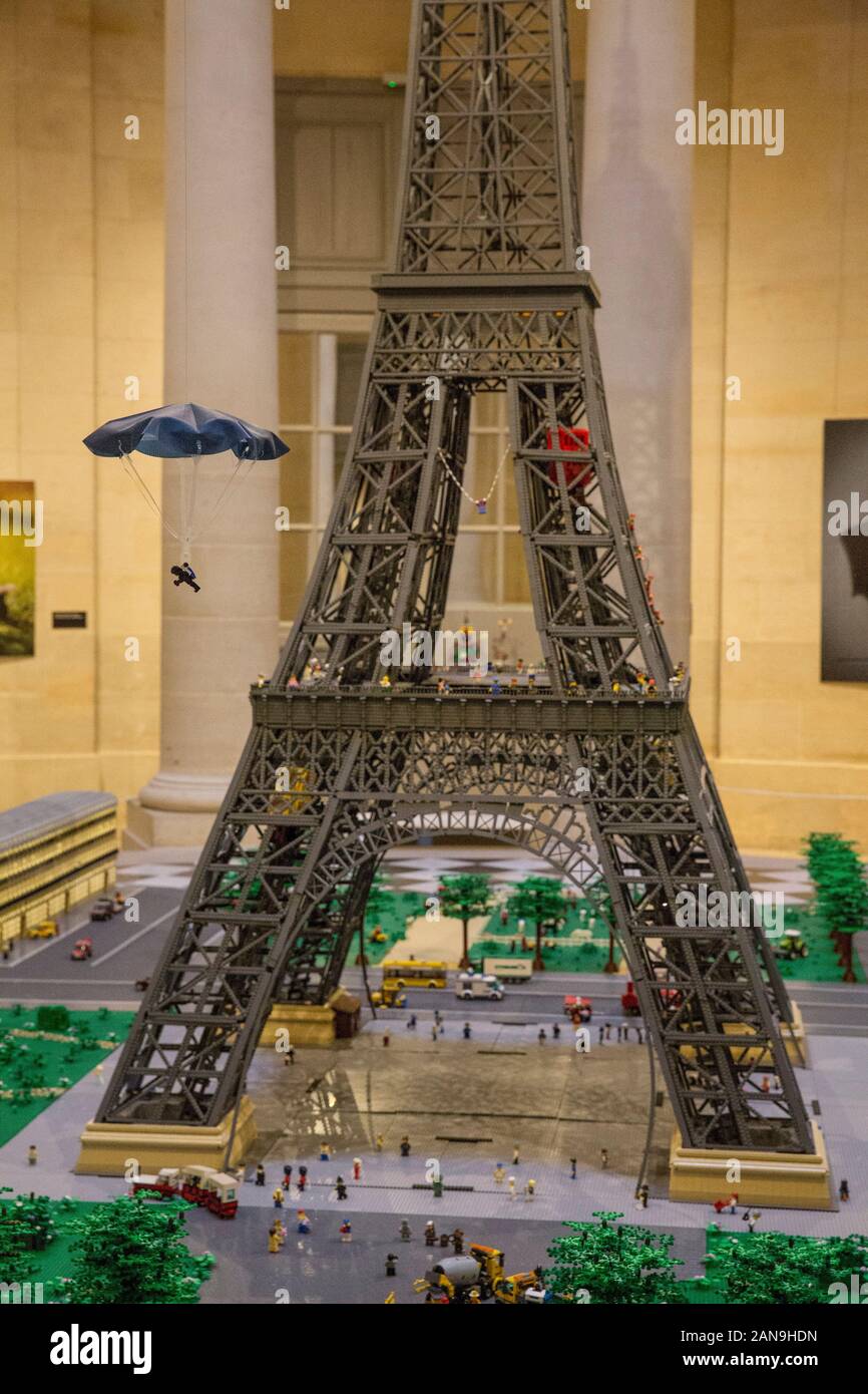 LEGO BRIKS IN MOVIES EXHIBITION IN VERSAILLES, FRANCE Stock Photo - Alamy