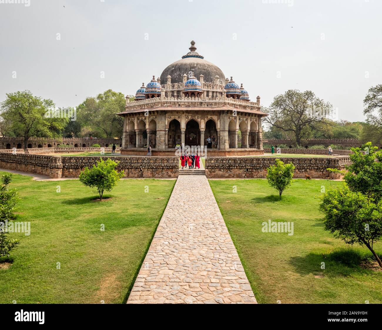Humayuns tomb and gardens hi-res stock photography and images - Alamy