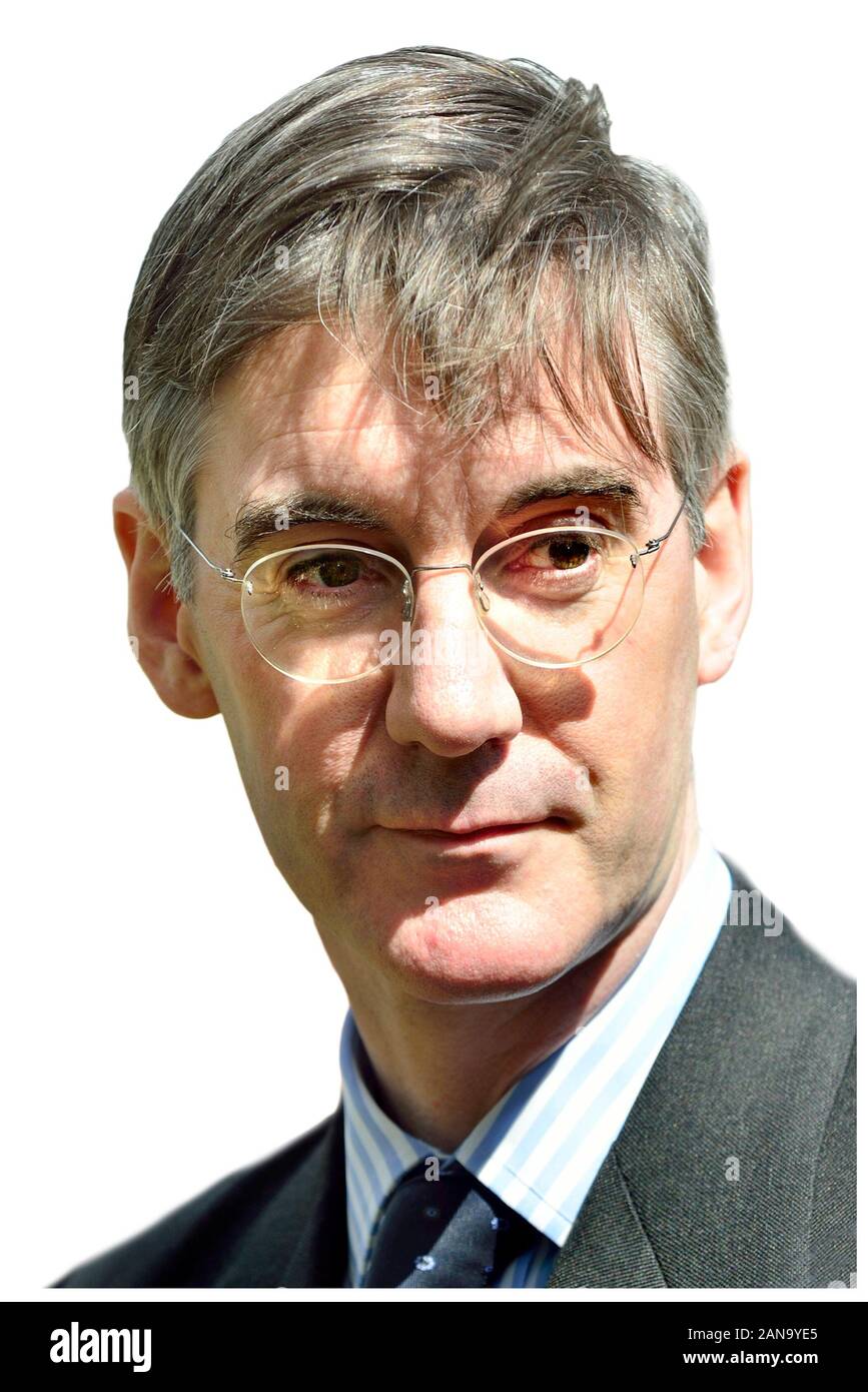 Jacob Rees-Mogg MP (Con: North East Somerset) April 2017 Stock Photo