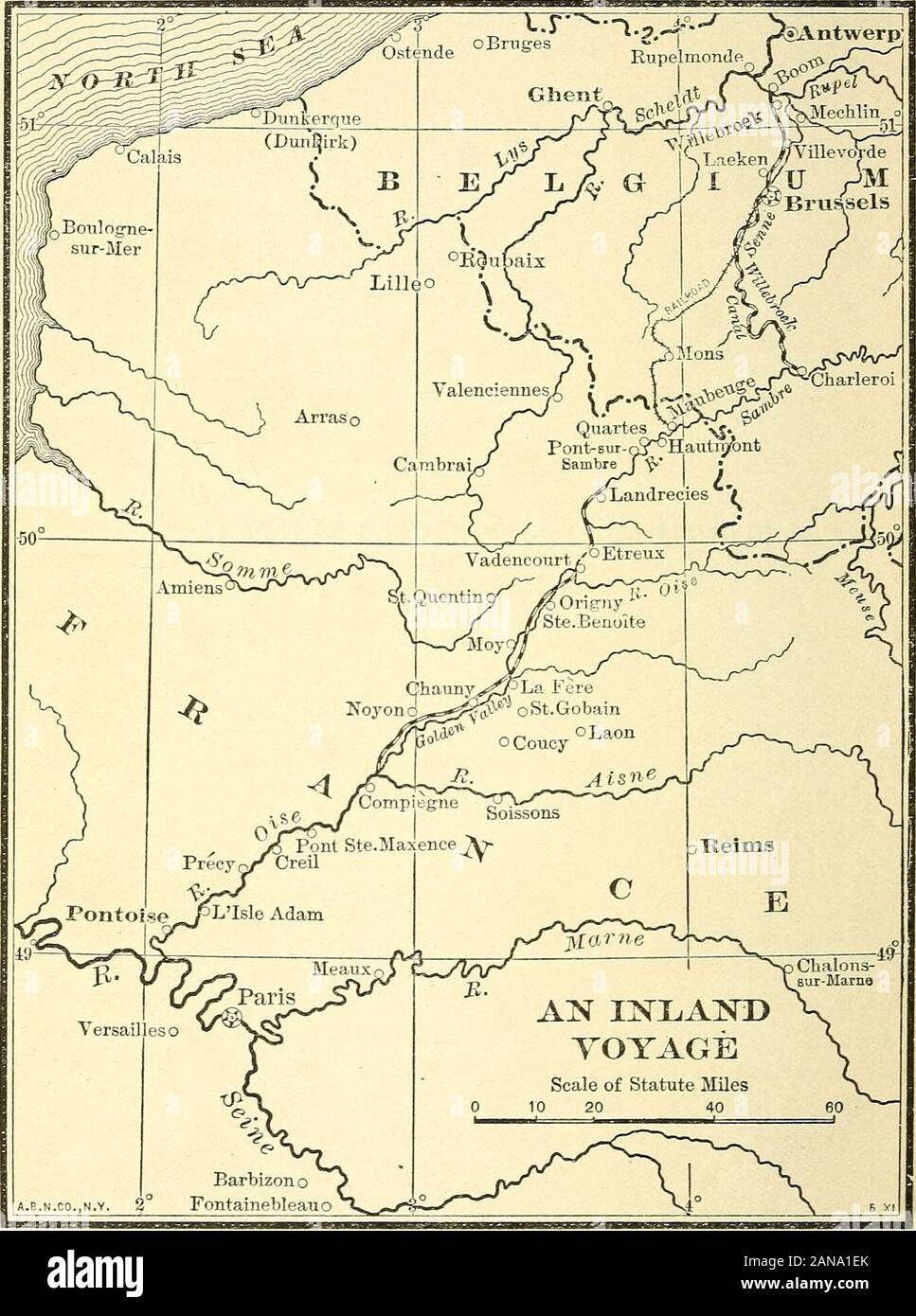 Stevenson's Inland voyage, and Travels with a donkey . ves, that I 10became aware of my bereavement. I had lost Modestine.Up to that moment I had thought I hated her; but nowshe was gone, And, O,The difference to me! 15 For twelve days we had been fast companions; we hadtraveled upwards of a hundred and twenty miles, crossedseveral respectable ridges, and jogged along wTith oursix legs by many a rocky and many a boggy by-road.After the first day, although sometimes I was hurt and 20distant in manner, I still kept my patience; and as for her,poor soul! she had come to regard me as a god. Shelov Stock Photo