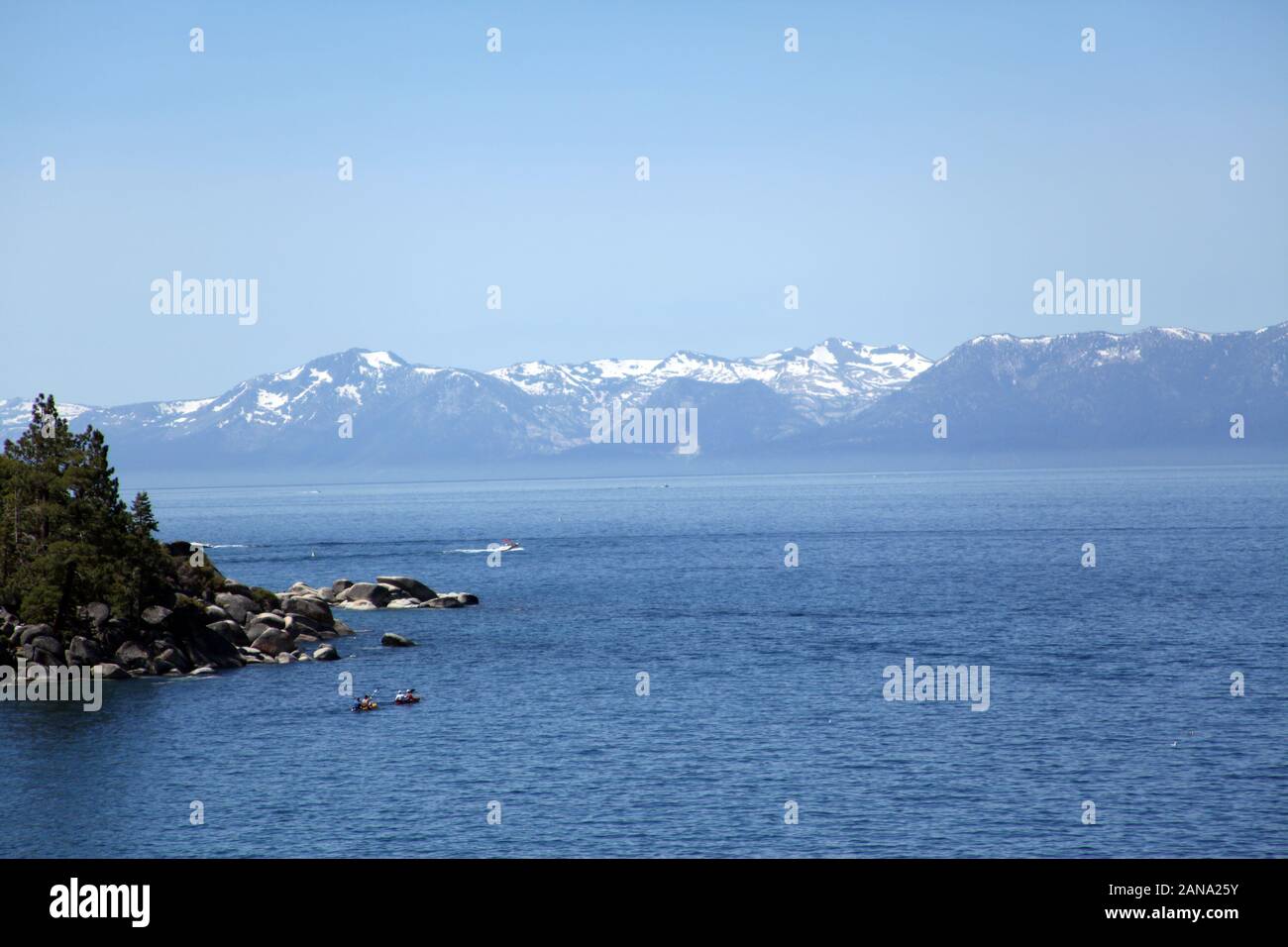 Lake Tahoe In the Sierra Nevada's California/ Nevada Stock Photo Alamy