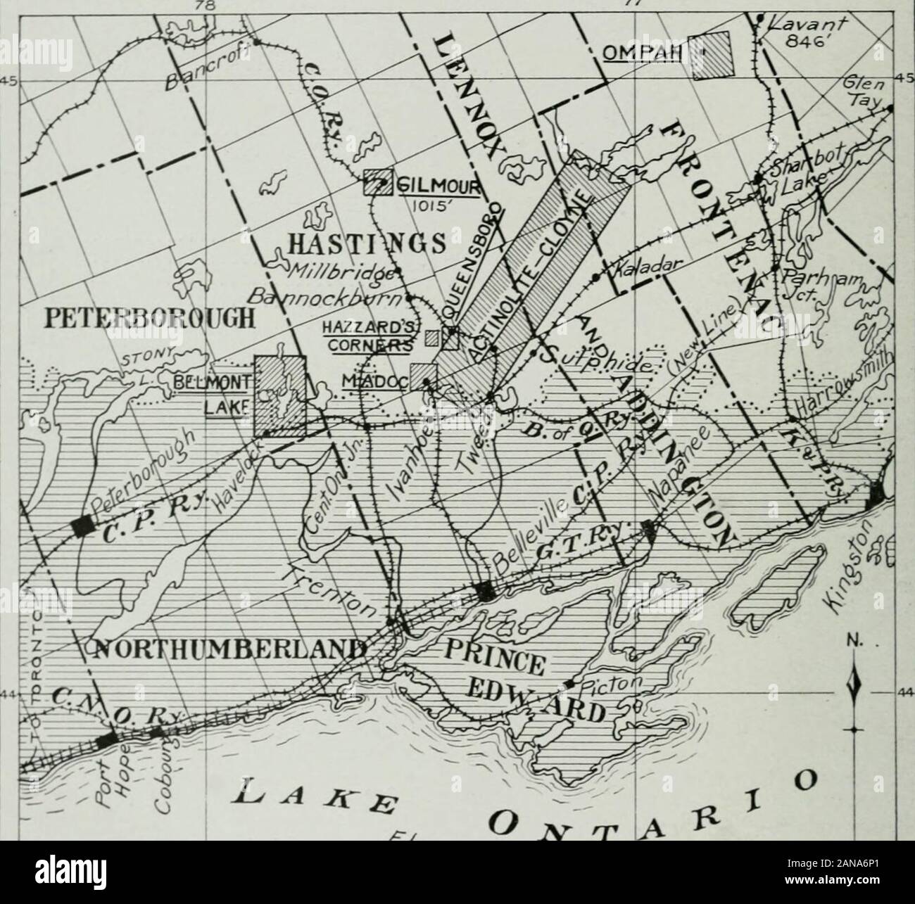 Annual report . 22c. (7o face page 73.) Map of part of Palmerston