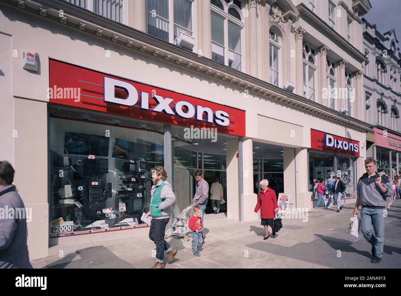 Leeds City Centre In 1990 High Resolution Stock Photography And Images Alamy