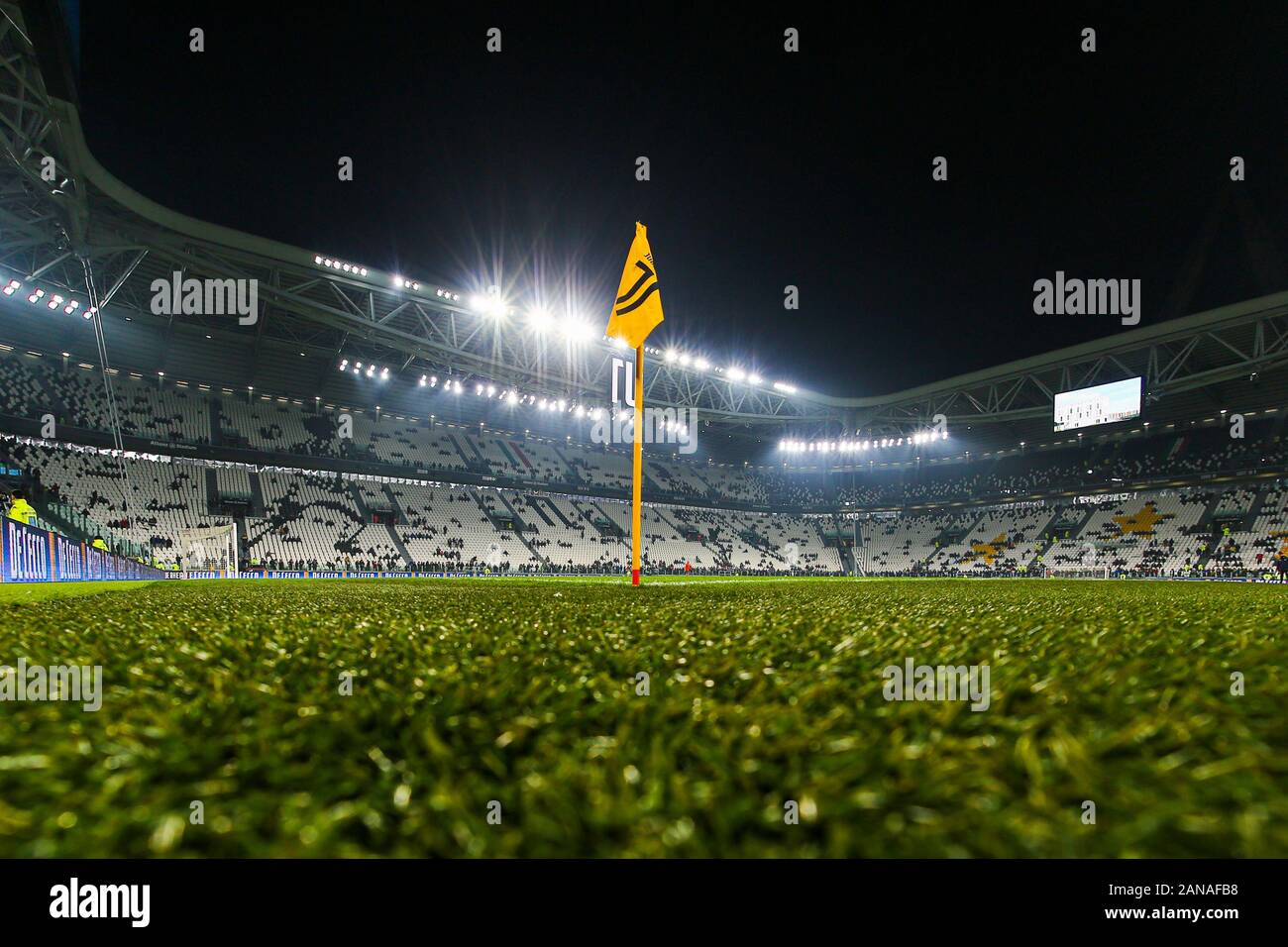 A General View Of Allianz Stadium Before The Italy Cup Football Match Between Juventus Fc And Udinese Calcio On January 15 2010 In Turin Italy Stock Photo Alamy