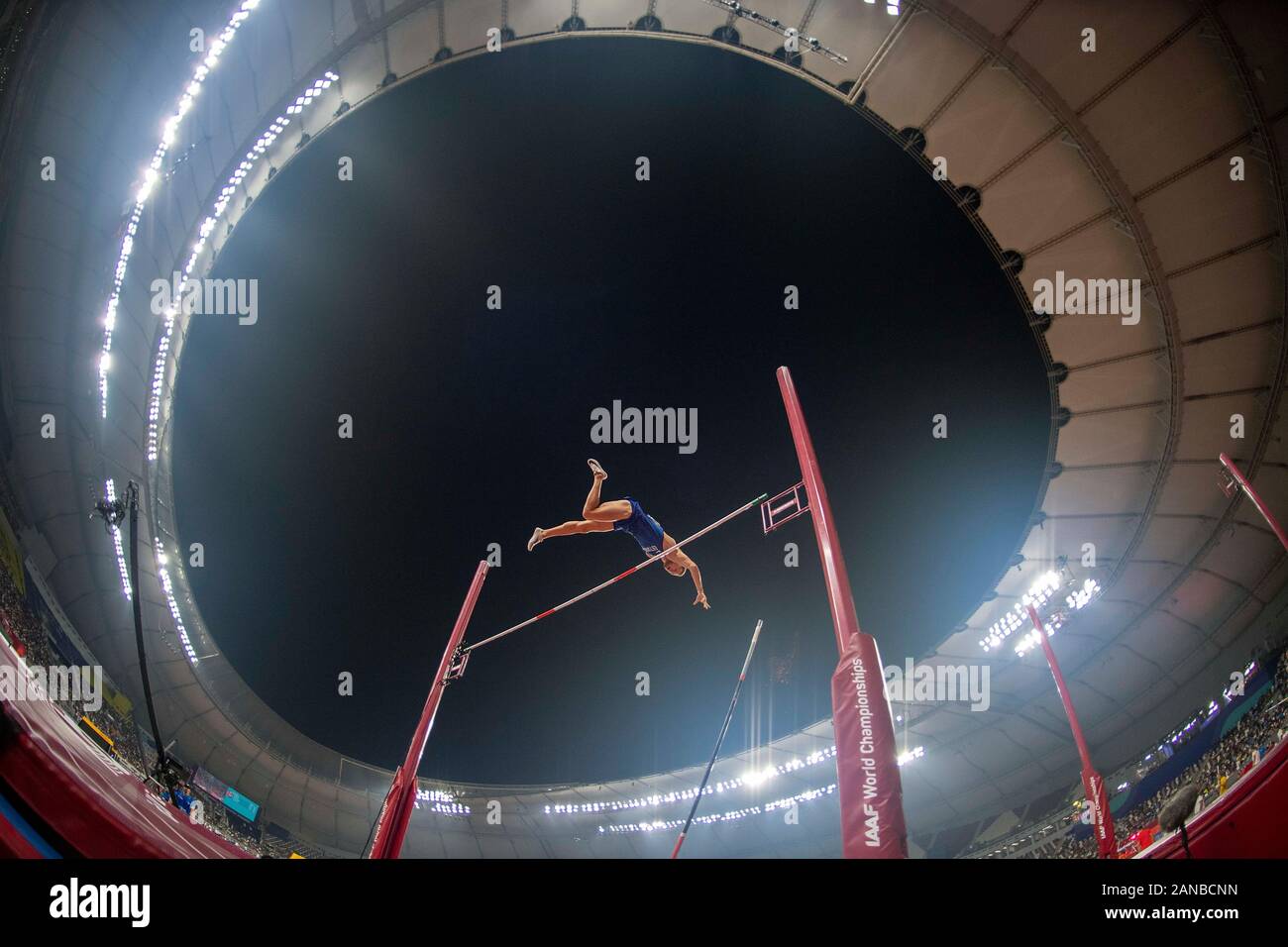 Feature, Pole Vault Decathlon of the Men, on 03.10.2019 World Athletics