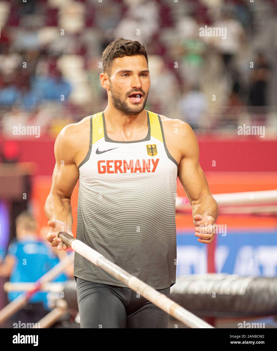 Tim NOWAK (Germany) Action, pole vault 