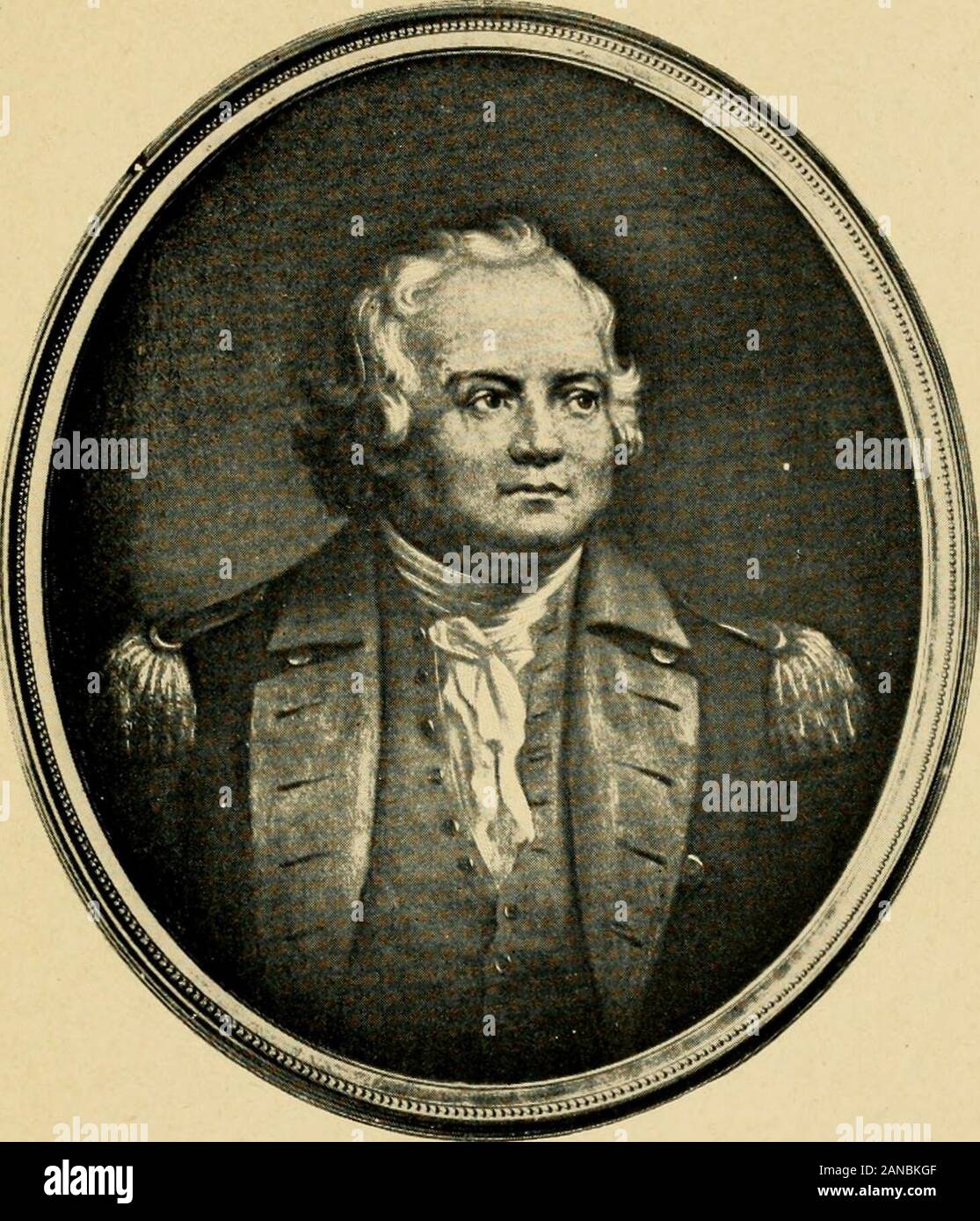 Israel Putnam ('Old Put'); a story for young people . e balls were continually pouring in fromthe British forts, killing the men and tearing theworks. The Americans could not accomplish anything ofimportance for many months on account of theirscarcity of ammunition and cannon. At last, inthe following spring, Washington received a num-ber of cannon brought by Henry Knox from Ticon-deroga on sledges. He resolved to seize Dorches-ter Heights. At the council of war, where theofficers met to plan the attack, Putnam was restless,continually going to doors and windows, to seewhat was going on outsid Stock Photo