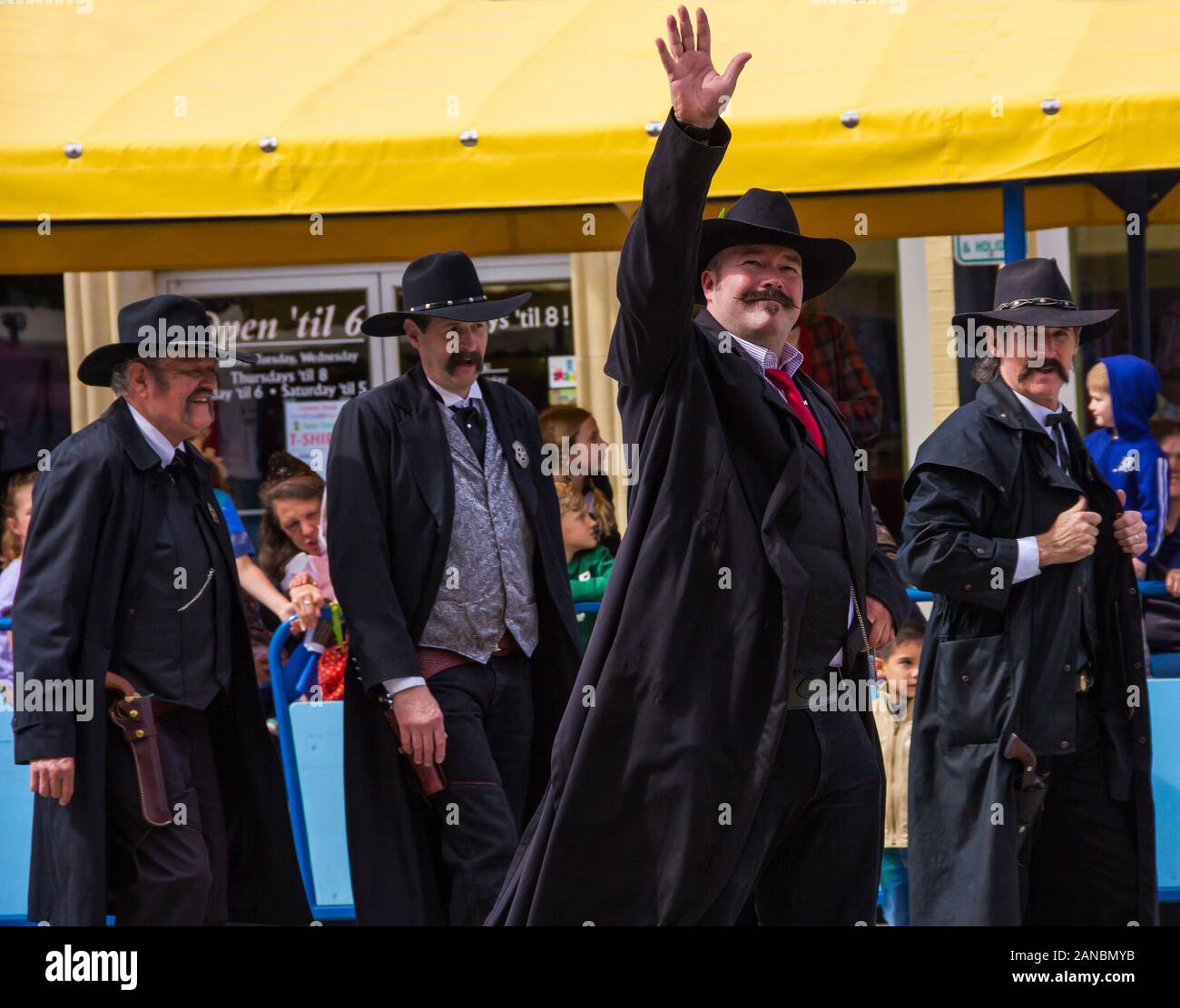 May 2, 2019, Pella, Iowa, USA. Tulip Time Festival Parade of Pella's