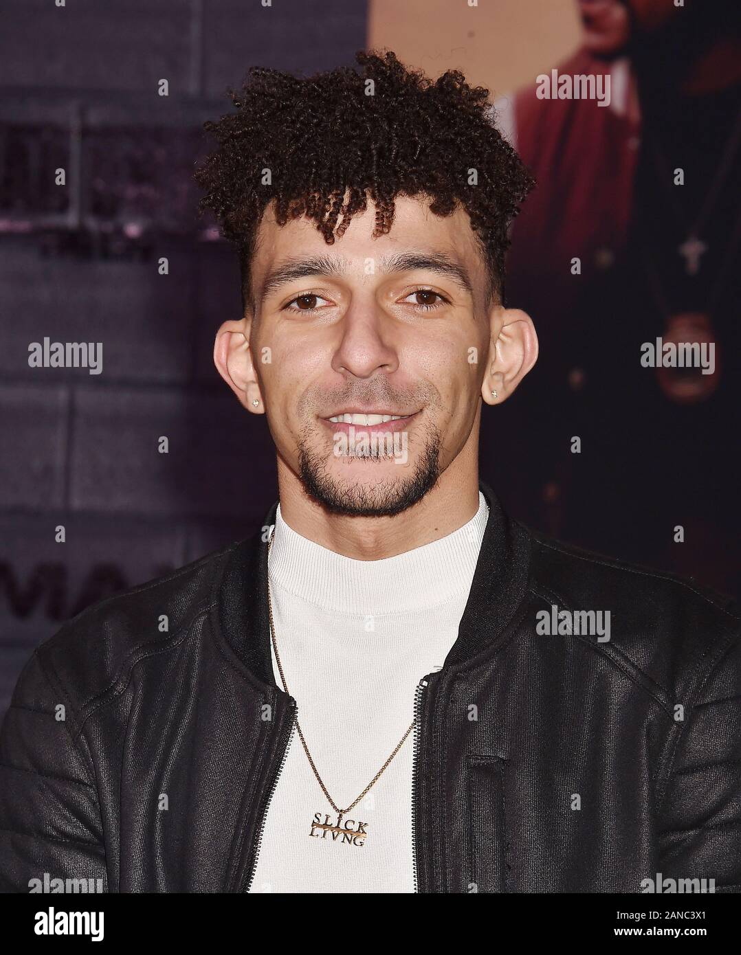 HOLLYWOOD, CA JANUARY 14 Khleo Thomas attends the premiere of
