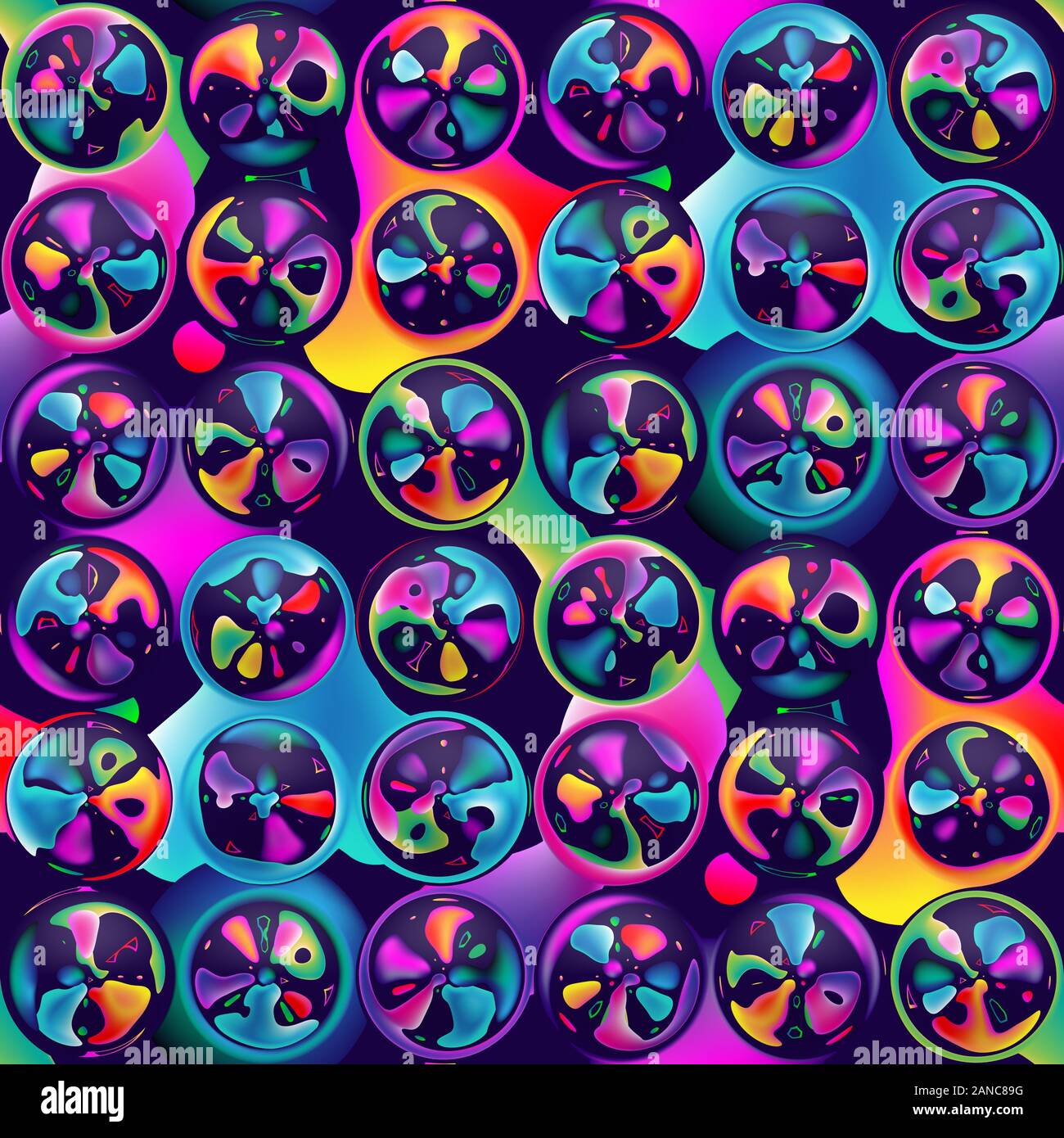 Glitch neon shapes distorted hi-res stock photography and images - Alamy