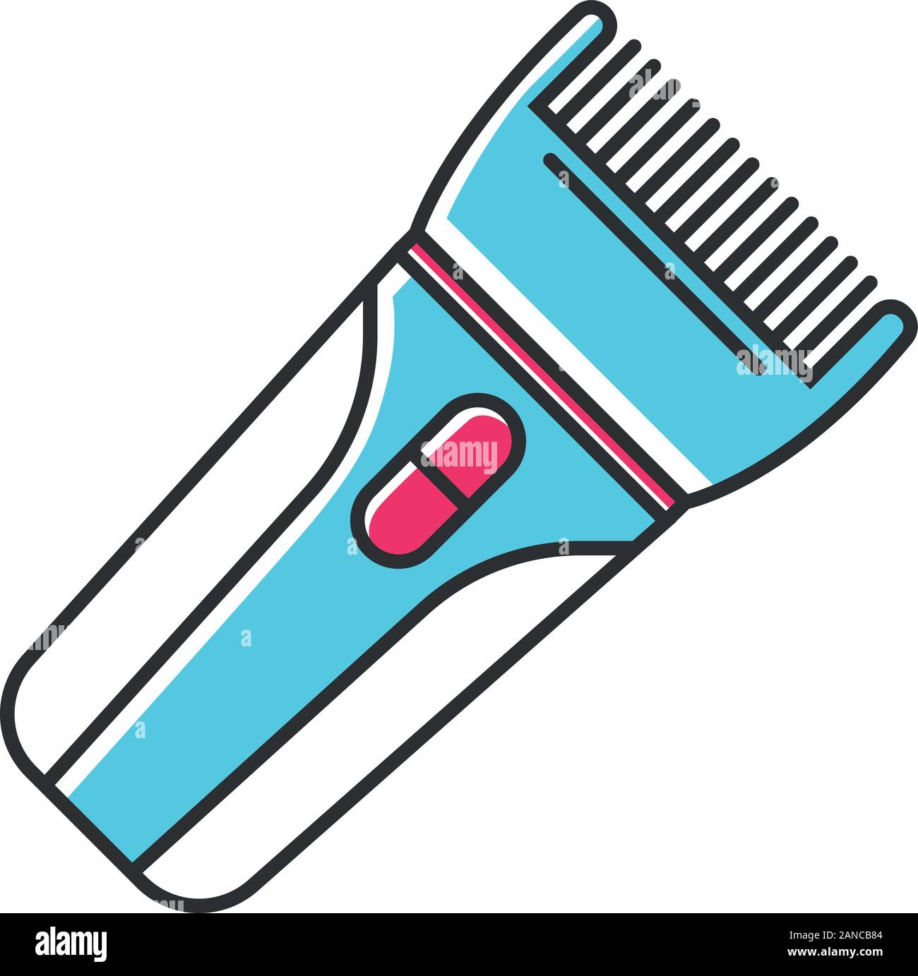 Hair Clipper Color Icon Electric Hair Trimmer Haircutting