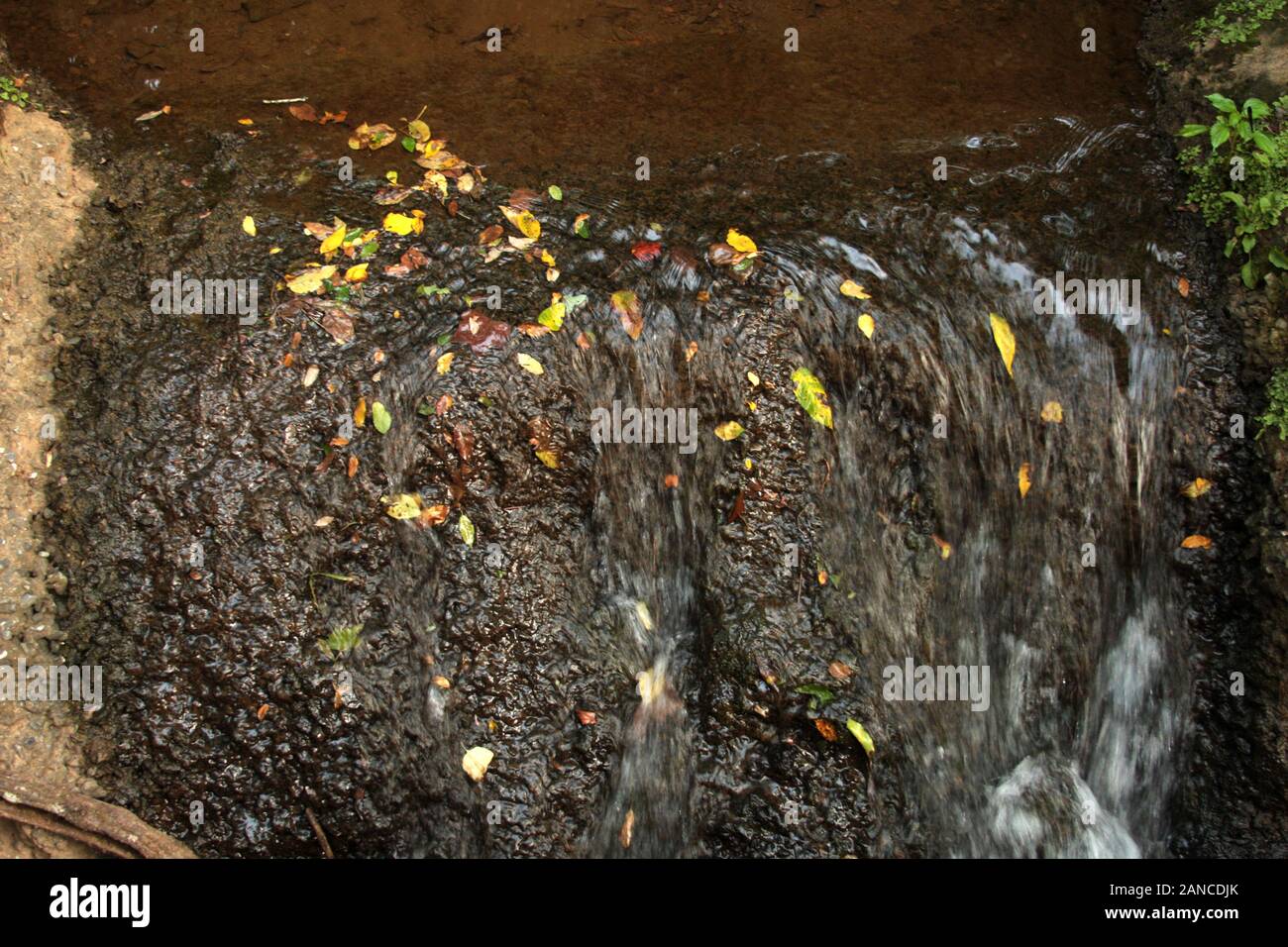 Stream flowing down mountain river hi-res stock photography and images ...
