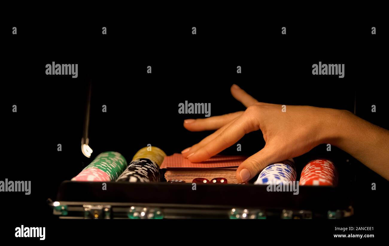 Croupier female poker hires stock photography and images Alamy