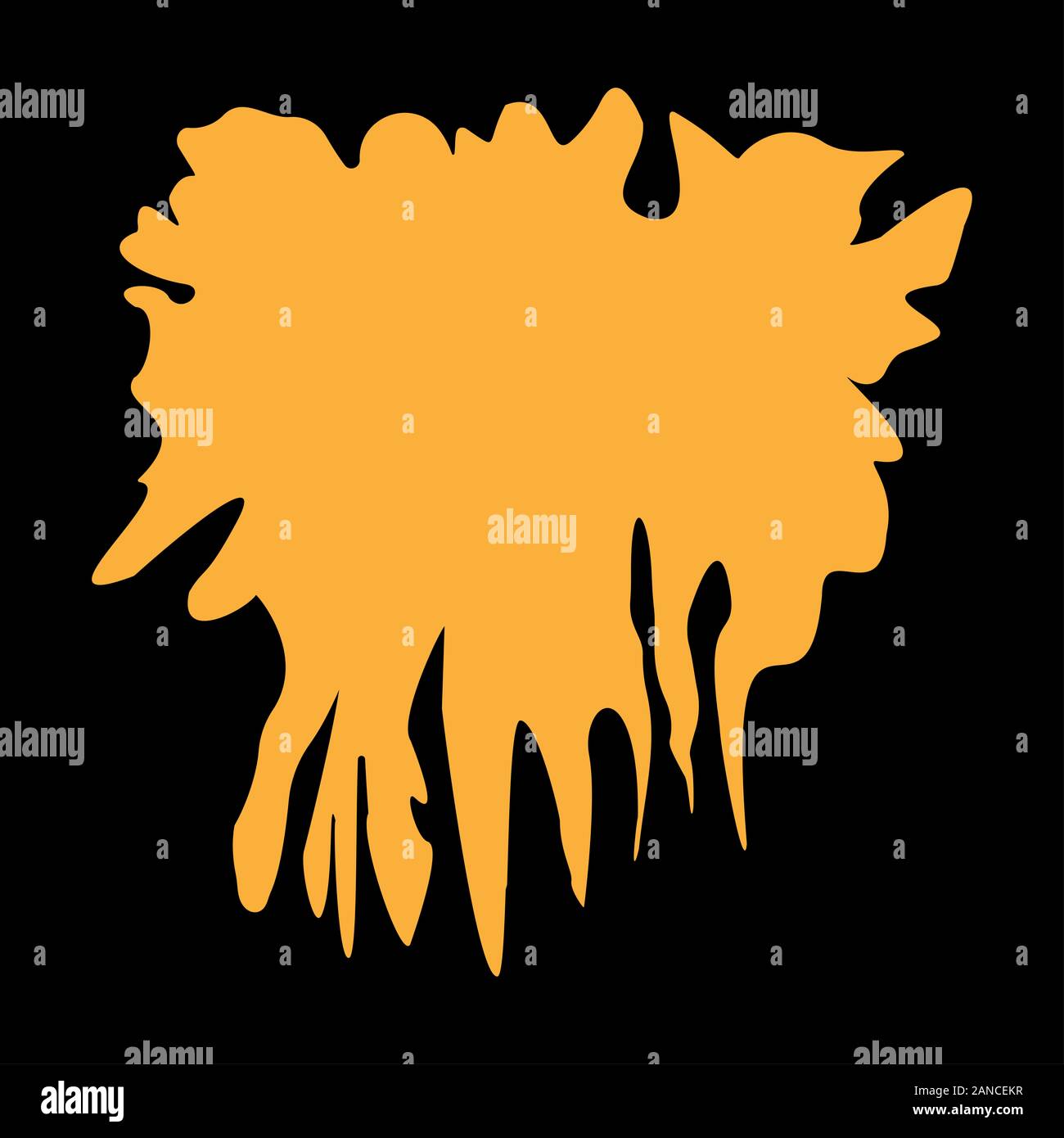 Splat Shape Background An abstract splatter shaped background image Stock Photo - Alamy