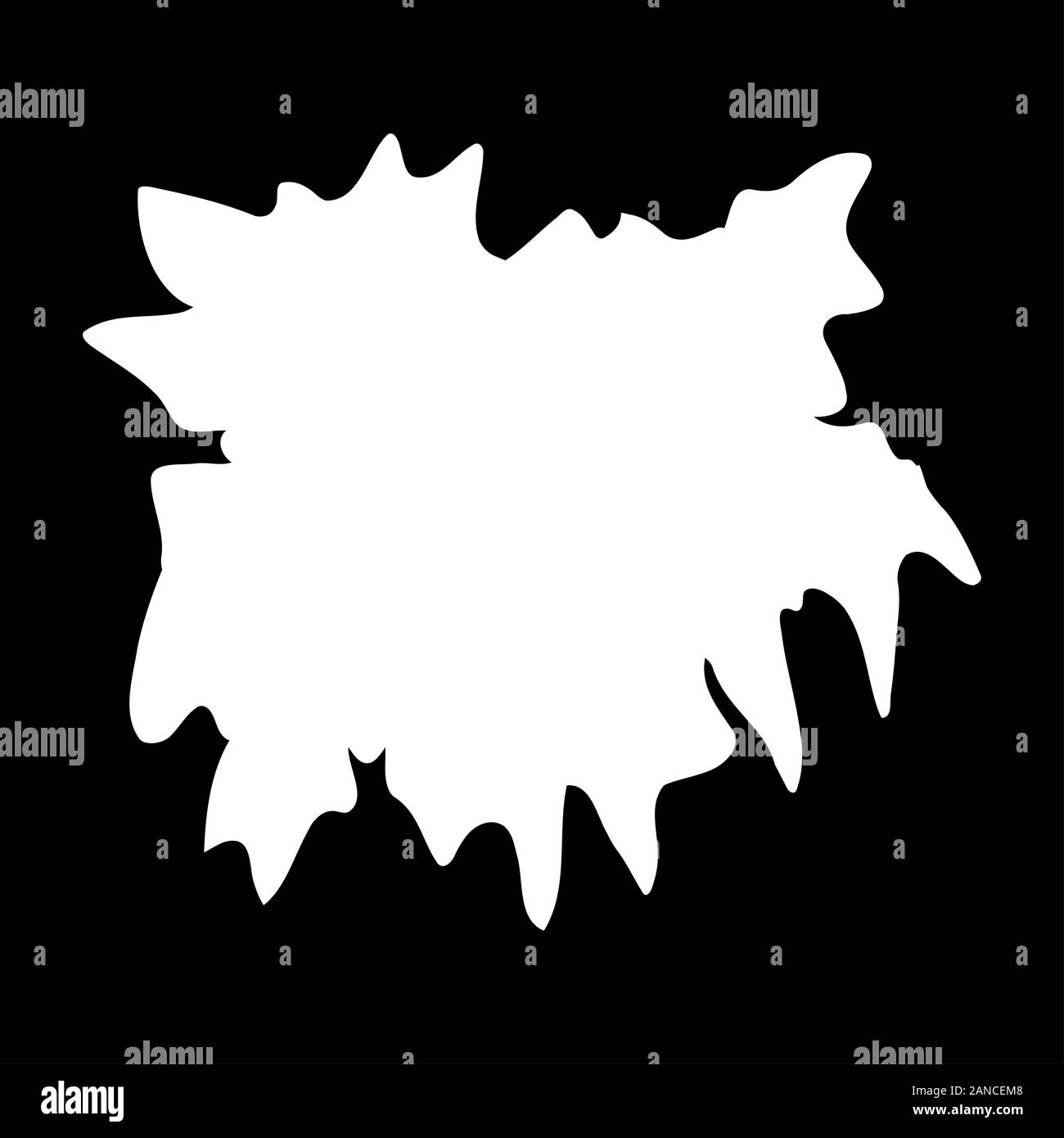 Splat Shape Background An abstract splatter shaped background image Stock Photo - Alamy