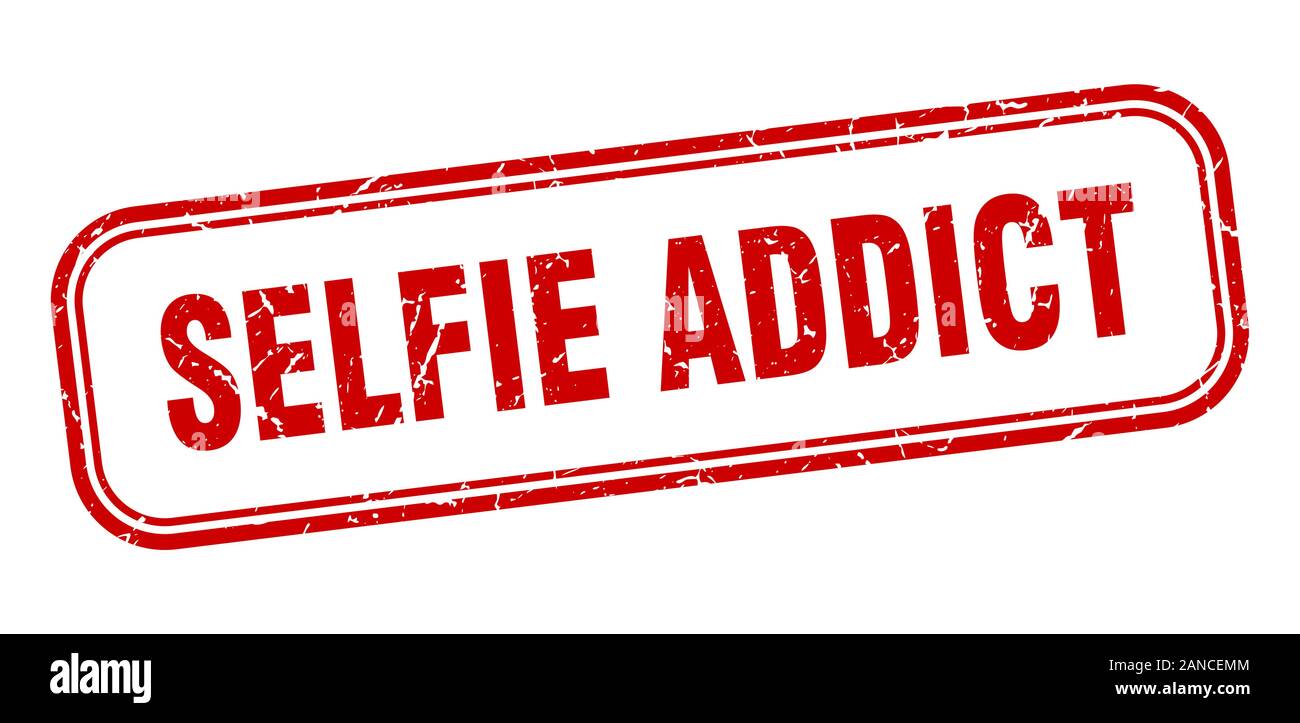 Selfie addiction vector vectors hires stock photography and images Alamy