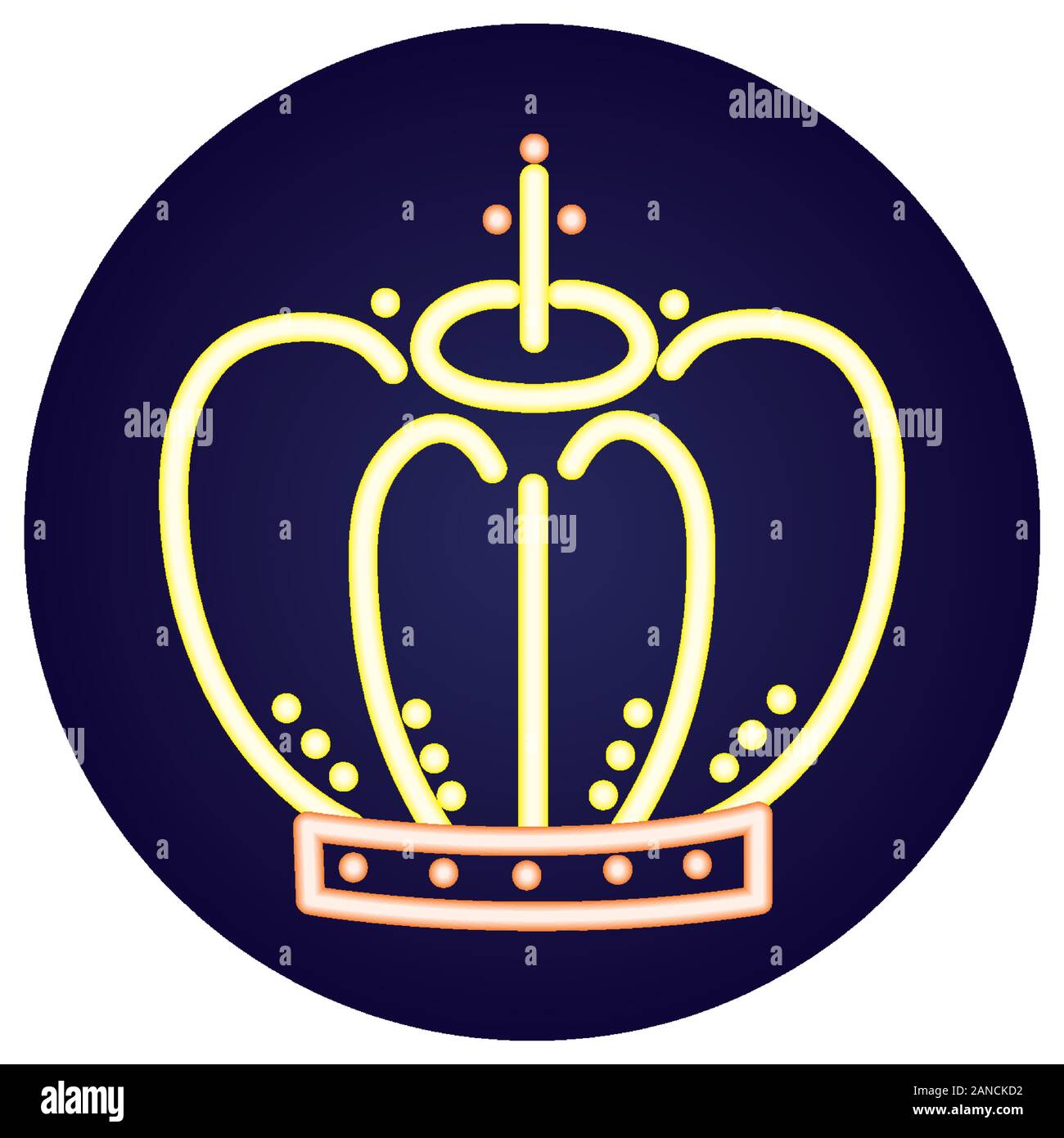 king crown royal isolated icon Stock Vector Image & Art - Alamy