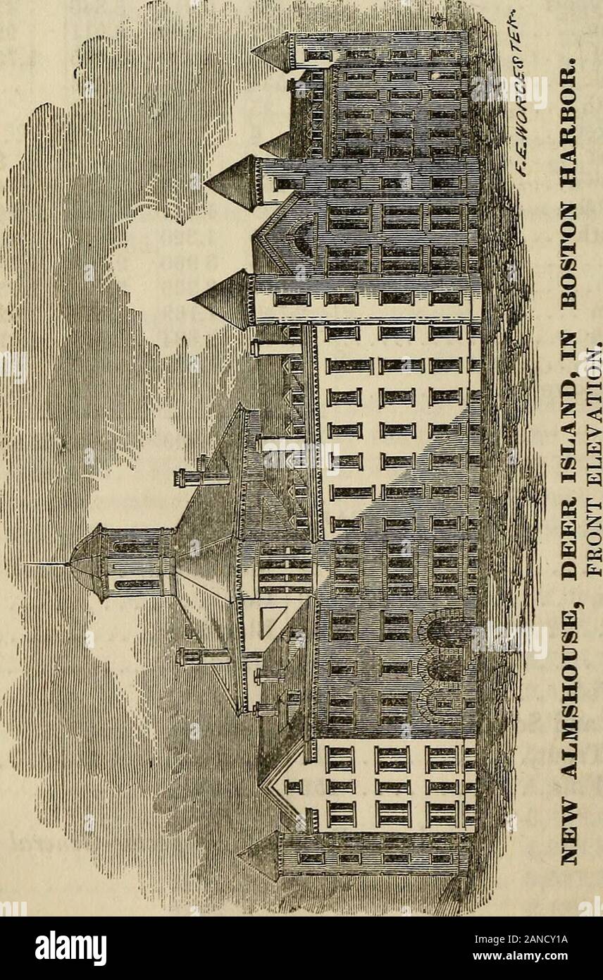 The Massachusetts State Record And Year Book Of General Information Improvements A Description Of The New Jail In Boston Was Inserted In The Staterecord For 1849 There Is Considerable Novelty