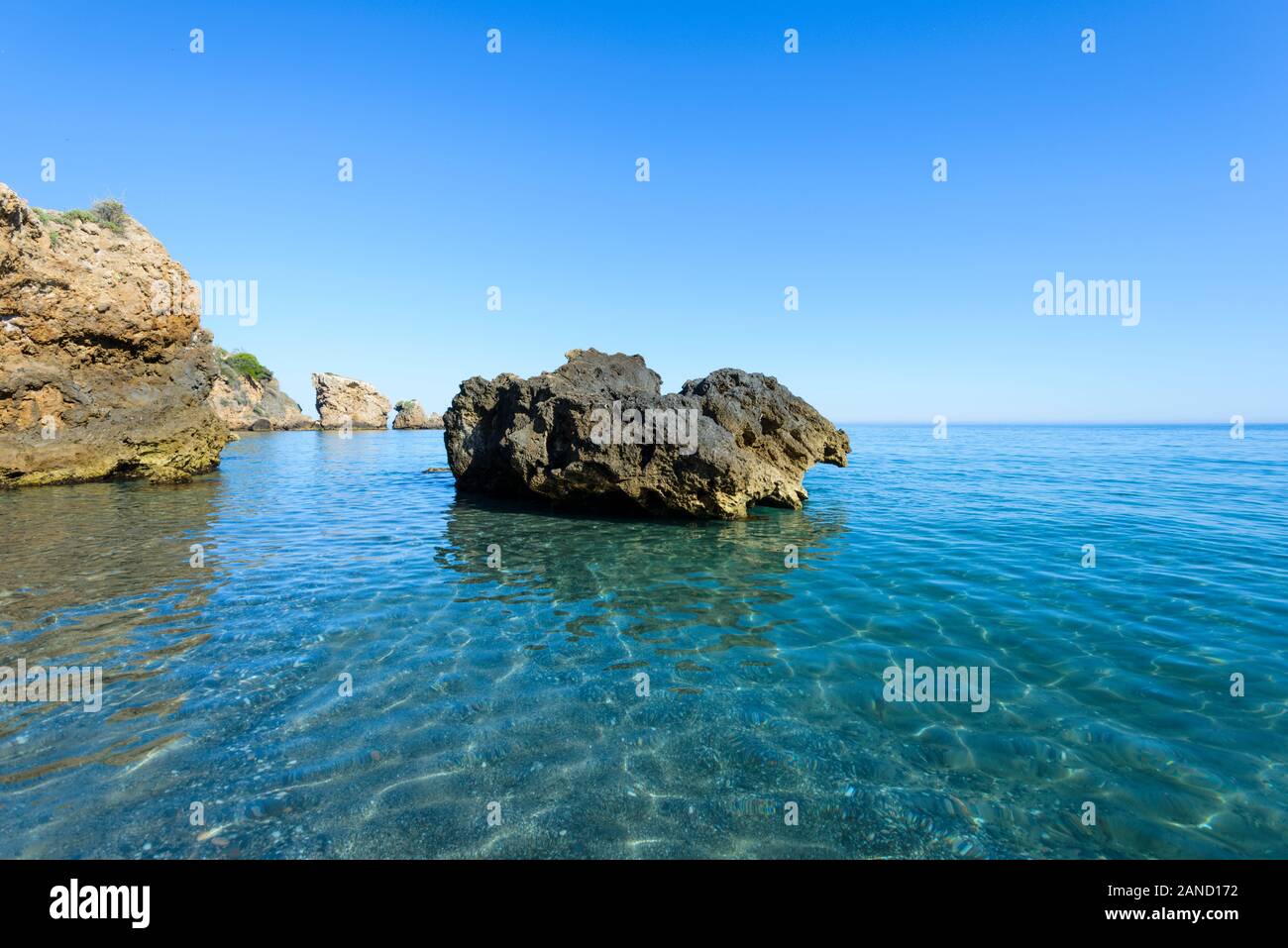 Caleta maro nerja málaga hi-res stock photography and images - Alamy