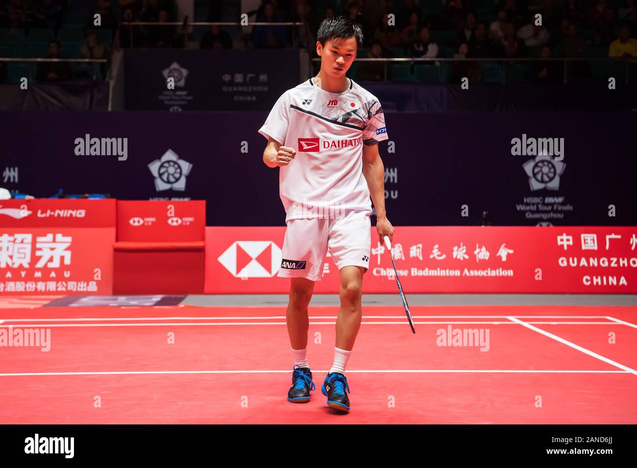 Japanese Professional Badminton Players Hiroyuki Endo And Yuta Watanabe Compete Against Malaysian Professional Badminton Players ron Chia Teng Fong Stock Photo Alamy