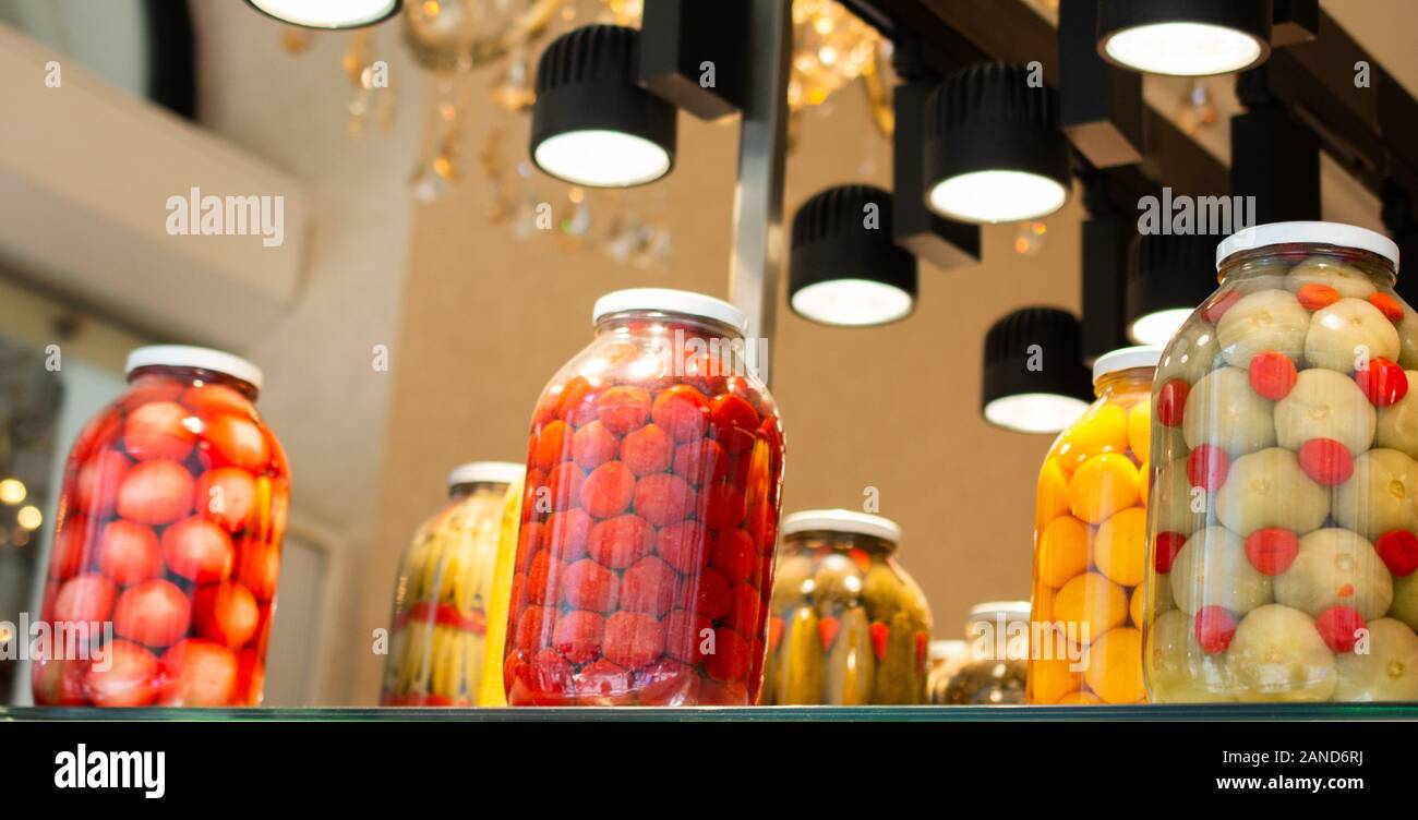 Pickled fermented vegetables for longterm storage Stock Photo Alamy