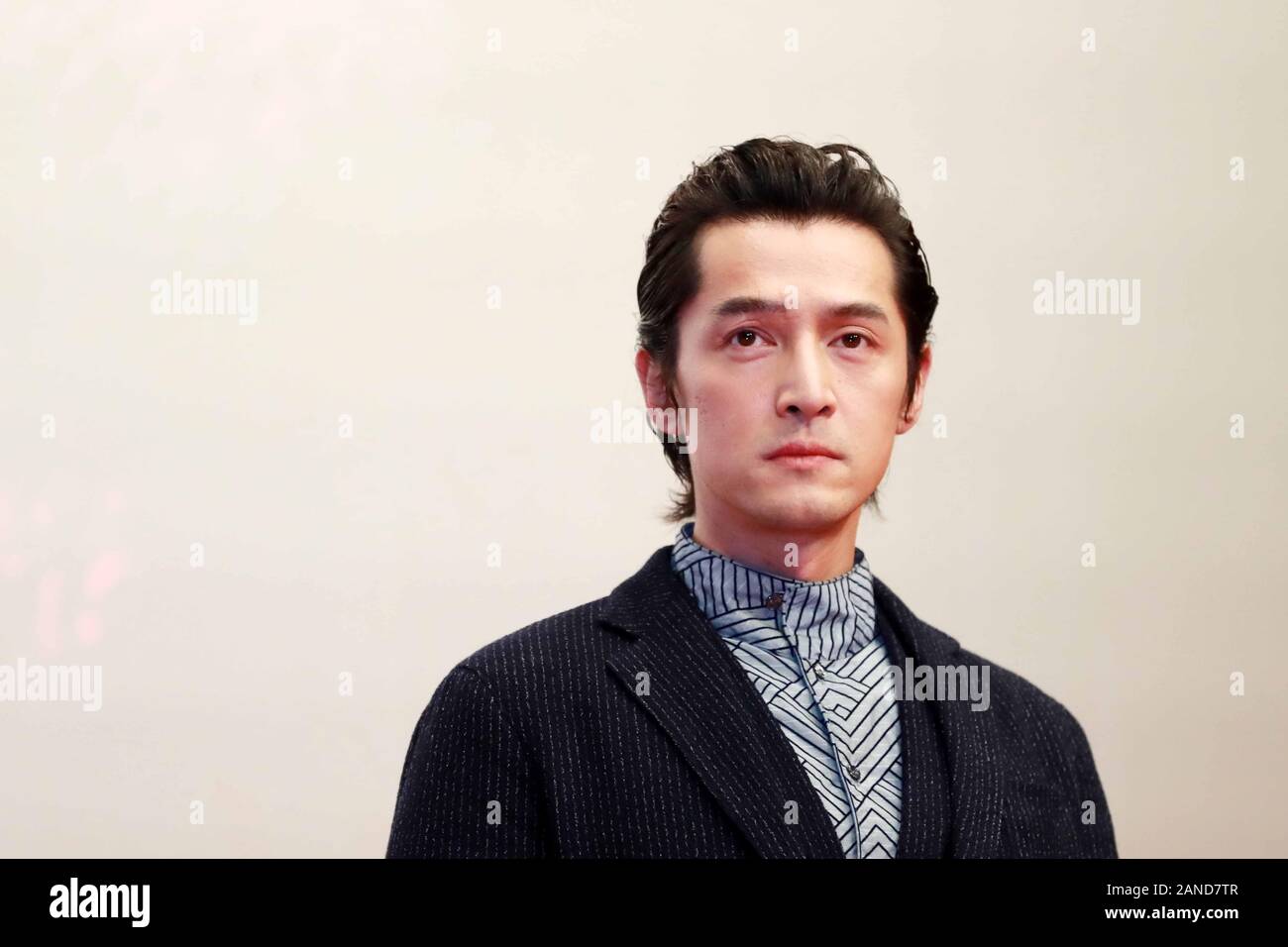 --File--Chinese actor and singer Hugh Hu or Hu Ge attends a promotional ...