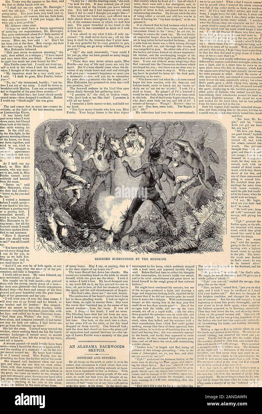 Harper&rsquo;s weekly . MY HEAD DBOOPED U EE 1 r, MY TEAKS FELL ON IT 
