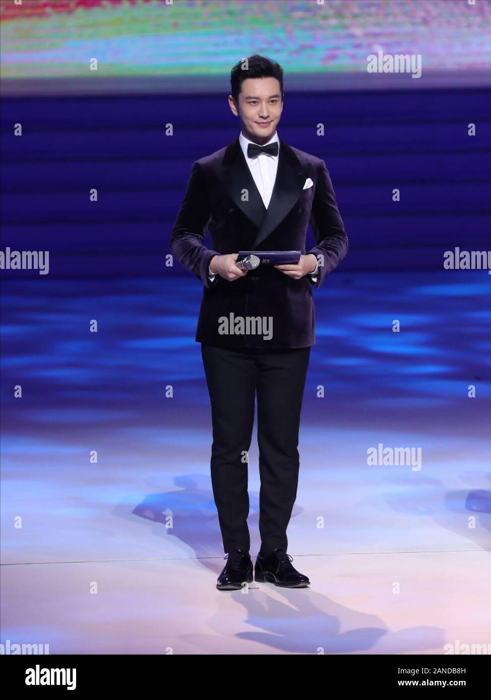 –File–Chinese actor, singer, and model Huang Xiaoming hosts the