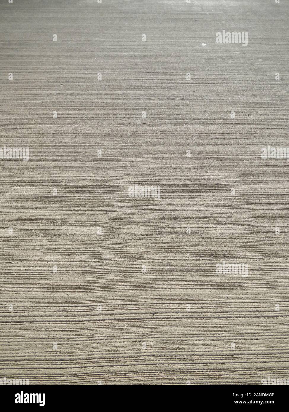 brushed concrete path pattern background Stock Photo