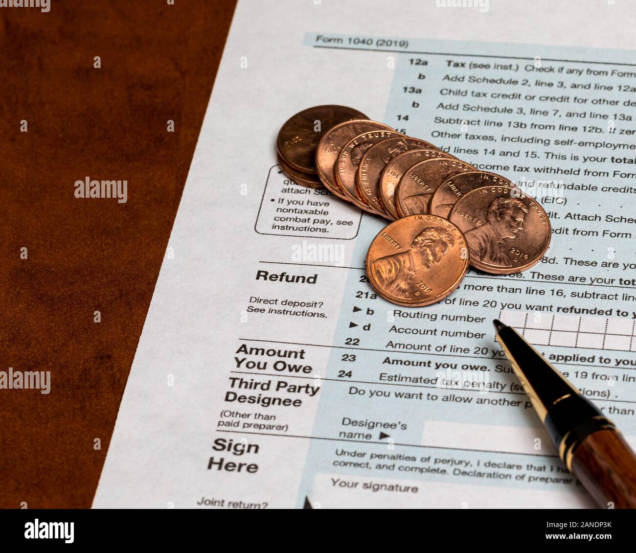 1040 2020 Tax Form High Resolution Stock Photography and Images - Alamy
