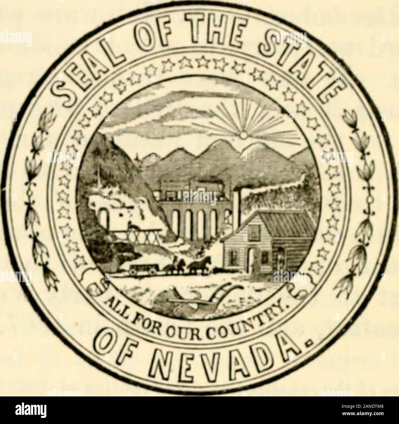 History of Nevada, Colorado, and Wyoming, 1540-1888 . »et)i»le of Nevadato frame a state constitution, wliicli was approved hytlie ]&gt;resi&lt;hnt in March, and was f()lh)wed hy a proc-lamation from Governor Xye callint; f»)r an elcciionof delejj^ates on the Oth of June* to a constitutionalconvention, to he lielil on the 4th of July at Caraou. State iin.AU City. The form of framiuL^ anew a state constitutionwas u;one throuj^h witii, the instrument heini; suh-stantially the same as the one rejected, excci)t in the * Unhuvillf, JluinlKililt, IfrijiHt^r, May 14, l.S(U. Storey co., wliore thestro Stock Photo