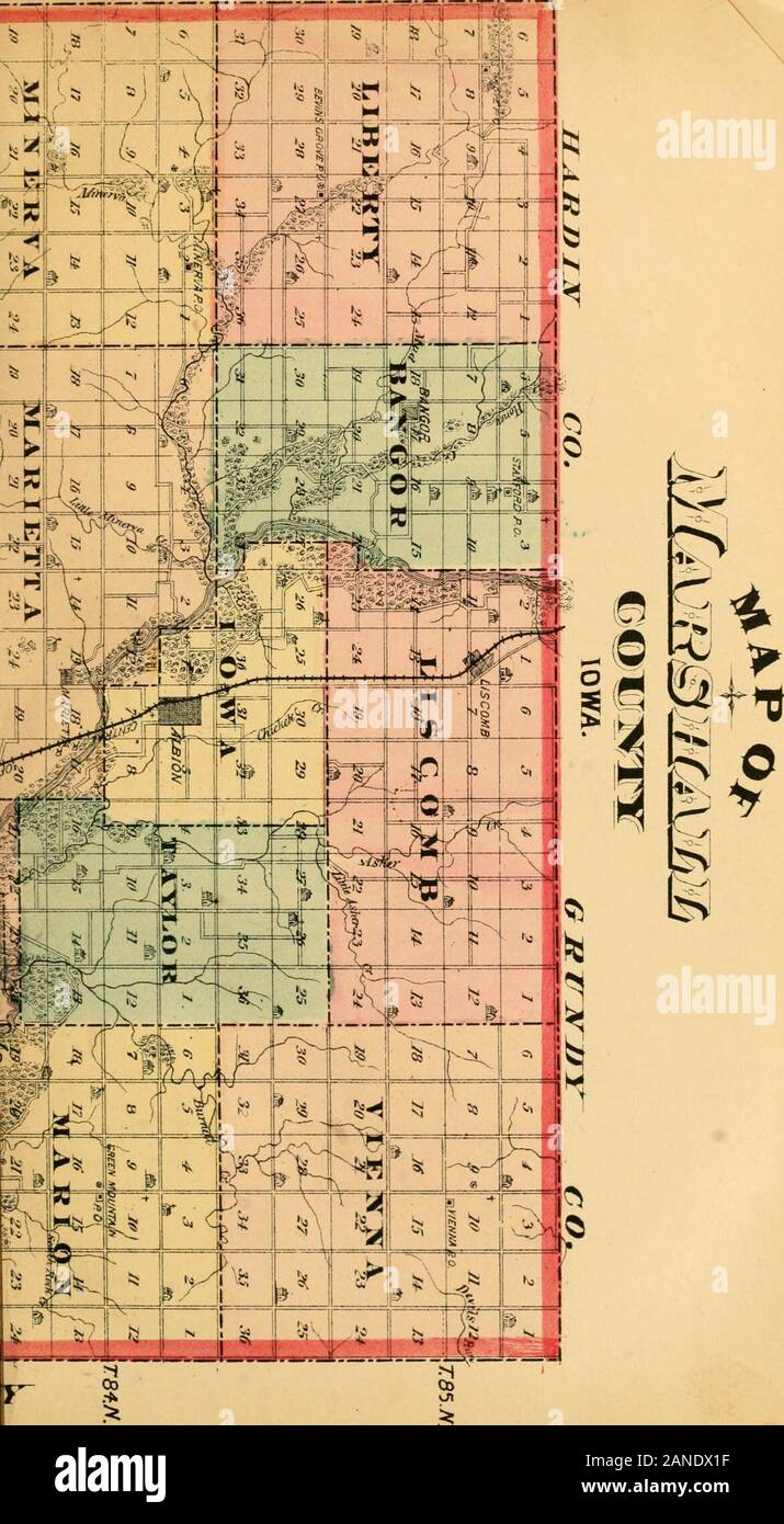 Marshall virginia map hires stock photography and images Alamy