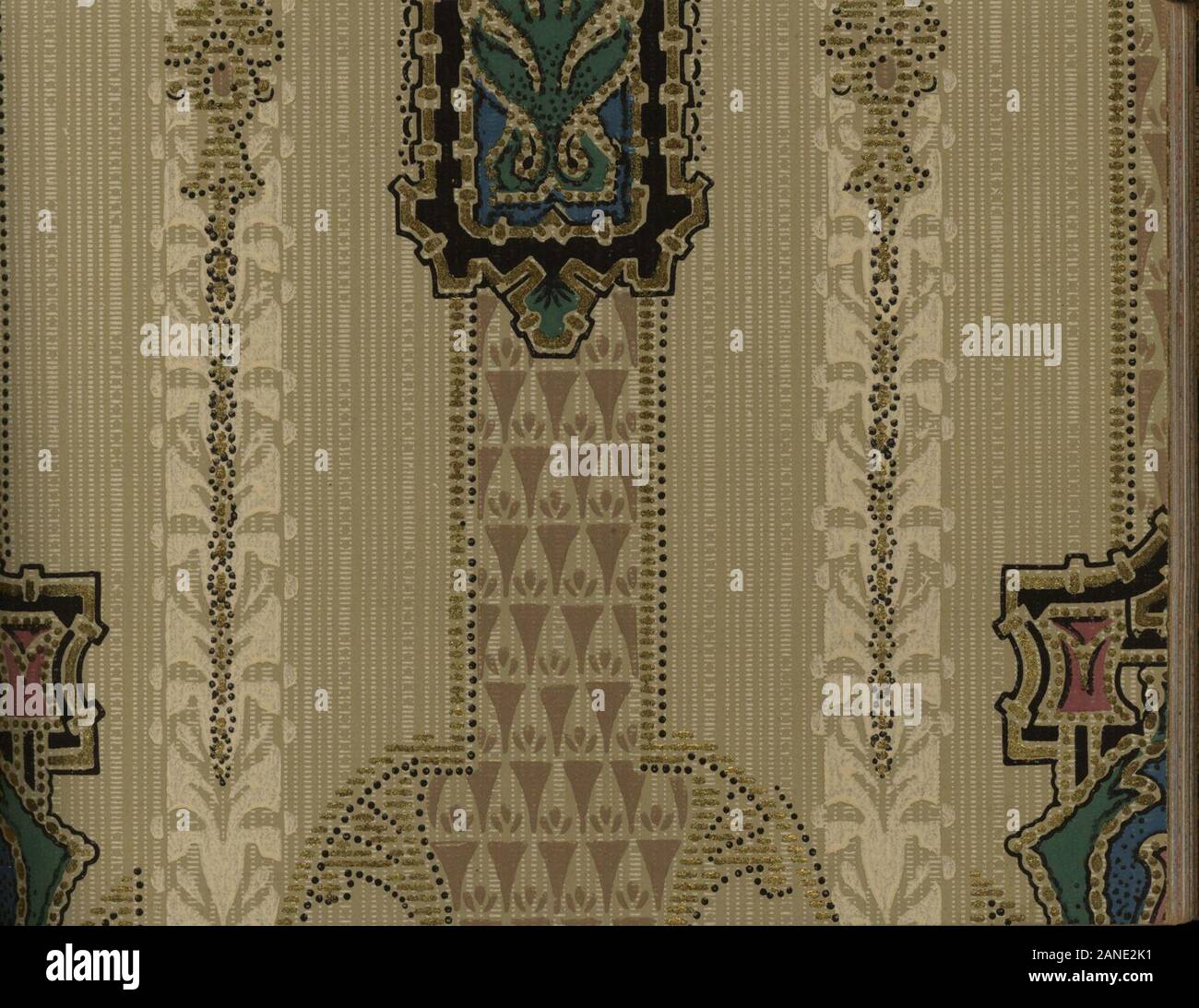 Wall Paper For Every Home 1916 Produced By Stenciling But Of