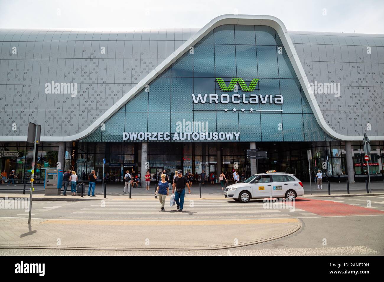 Wroclaw, Poland June 18, 2019 Wroclavia Central Main Bus Station Stock Photo Alamy