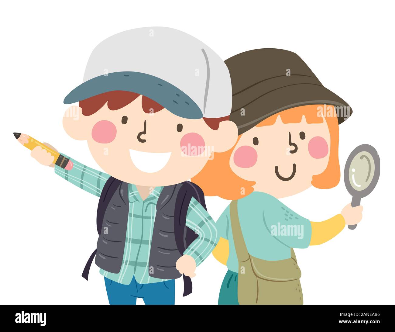 Scavenger hunt children hi-res stock photography and images - Alamy