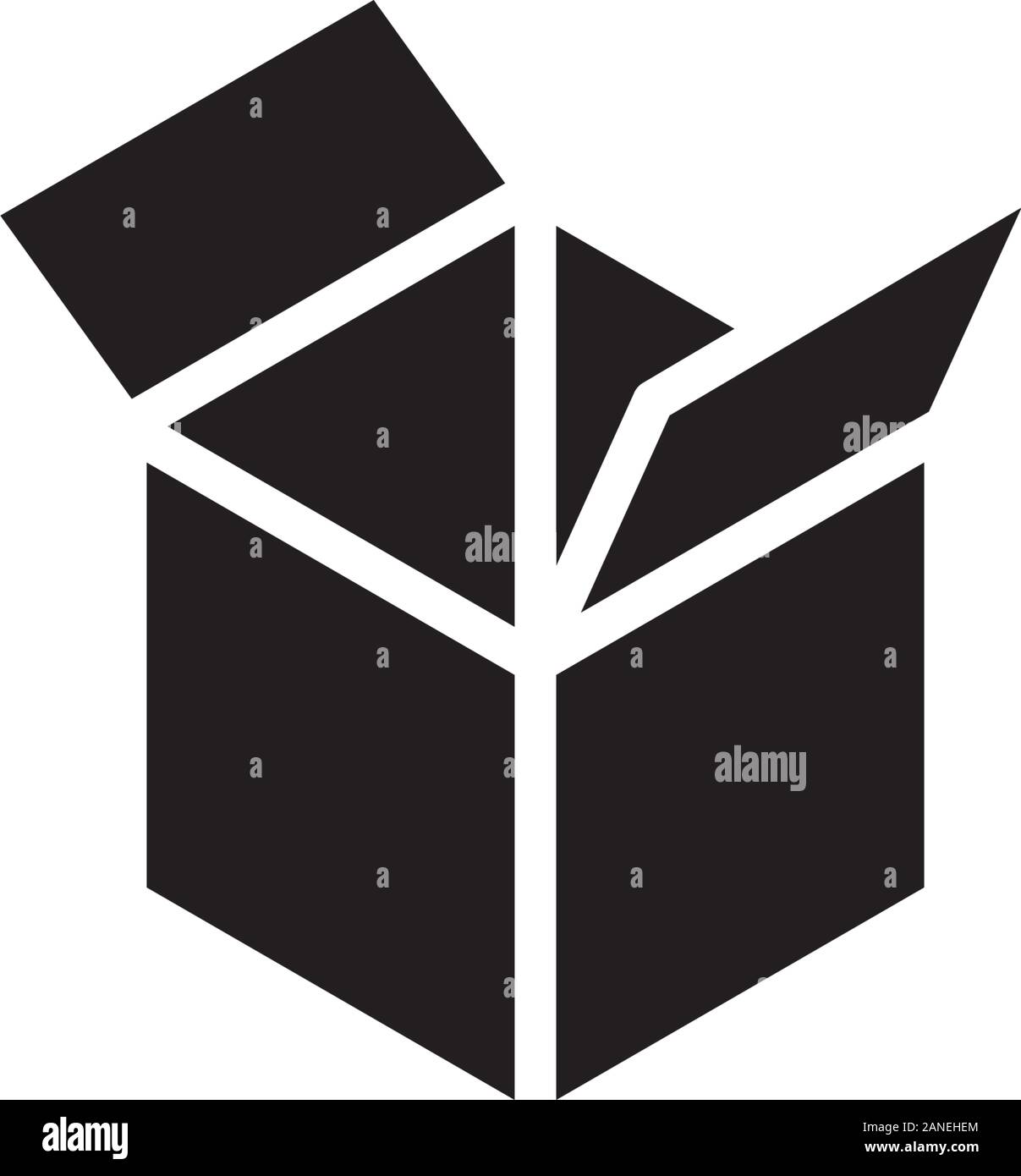 Box vector illustration icon design template Stock Vector Image & Art ...