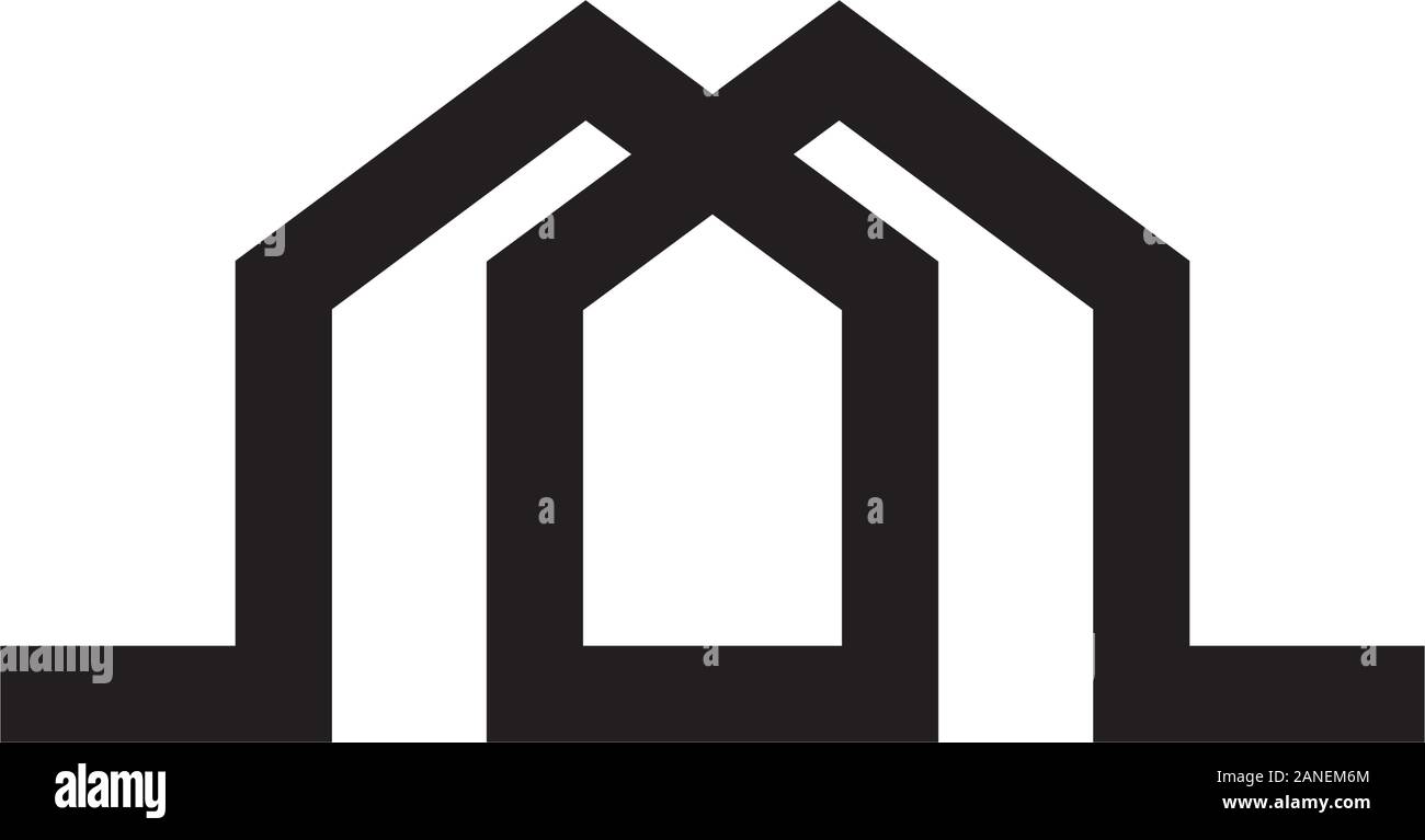 Real Estate , Property and Construction Logo design Stock Vector Image ...
