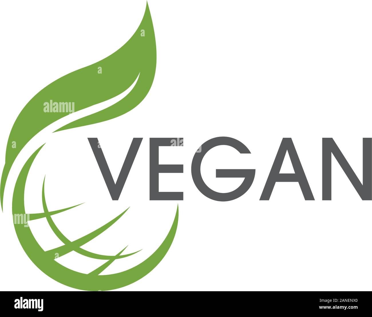 Vegan vector icon illustration design template Stock Vector Image & Art ...