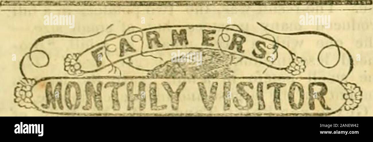 The Farmer's monthly visitor . 9. CONCORD, N. H., SEPTEMBER 30, 184&. WHOLE NO. 93. THE FAU.-JERS MONTHLY VISITOR, PUBLISIltU BY ISAAC HILL, & SONS, ISSUED ON THE LAST DAT OF EVERT MONTH, At Athenian Building. SCTCeS:- AfiENTS H. A. RiLi., Kcfnc, N 11.; John tiAiisH, Wasliiiialoii SI. Iluslijti, Majs.; Ch*iu,es VVahben,Urinlcy Row, Wurcesler, Mass. TERMS.—To single subscribers, Fifli) Cents. Ti-ii purcent, will be allowed fu the per.«on who shall send niort- (liatione subscriber. Twelve copies will be sent for thi; advancepavinent of Five Dulliirai twentj-livu co[)ies for Ten l)oUart&gt;;sixty Stock Photo