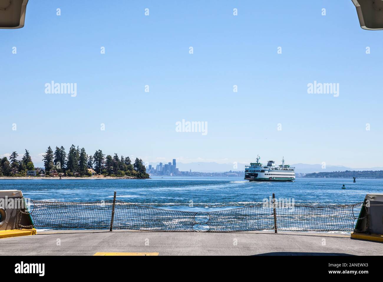 Bainbridge island ferry hires stock photography and images Alamy