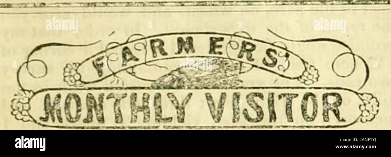 The Farmer S Monthly Visitor I Isrtf Li Rv Isaac Hill Vsons Issued On Tiik Last