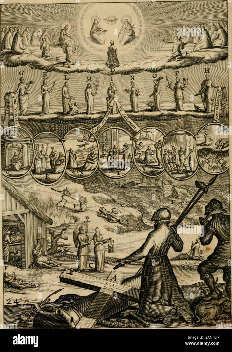 AntonI Sucquet e Societate Iesu Via vitae aeternae . pf^jj^ gg^Magnu6 D&tniaui, 0» laudahilii nimis, ^ magnttudints ettfenon piaiiij.144. ejifinis. VIGE- 47^ yiGESIMy?IQVART^IMAGINIS ANNOTATIO. In omni orationc & obfecrationccum gratiarum adtionc petitio-nestuaemnotefcantapudDcum:quia fmeipfo nihil potes. FRuJlrahdc omnia expendiBiy nijt Deiuadfit. Te-te igitur virtutem fer hfdjjionem Chrijii, ^ Bfeccatum deteHare, atque iterum hic injine orationlsfeu meditationisftAtue frAuifisQoccafionihm virtu-tem^ adquam te in meditatione excitajH.exercere. DObfecra Deumpro illa virtute imfetrmda^ £ SanBos Stock Photo